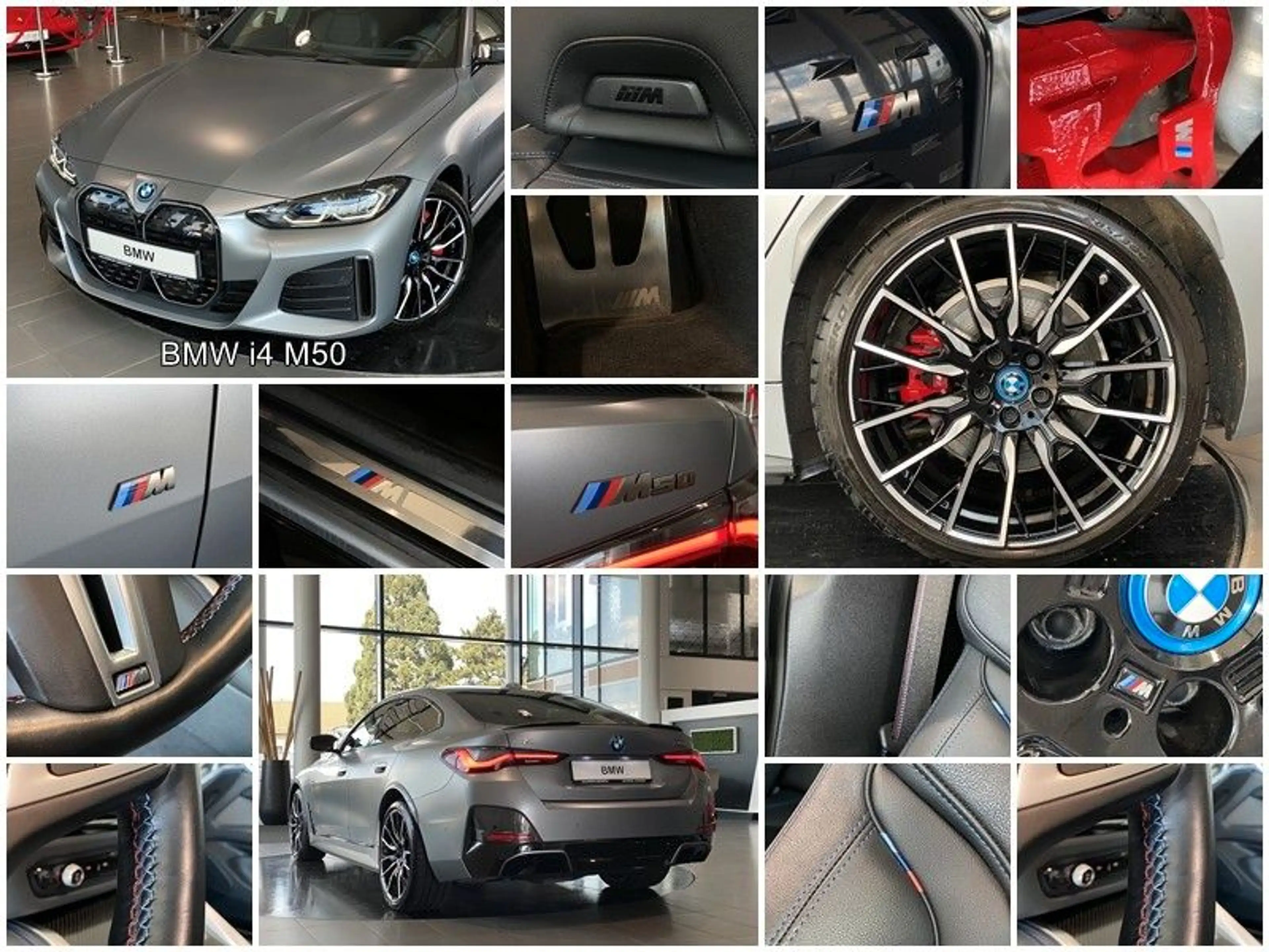 BMW i4 M50 M-Sport Pro Laser M-Sitze Carbon H&K ACC — photo 7