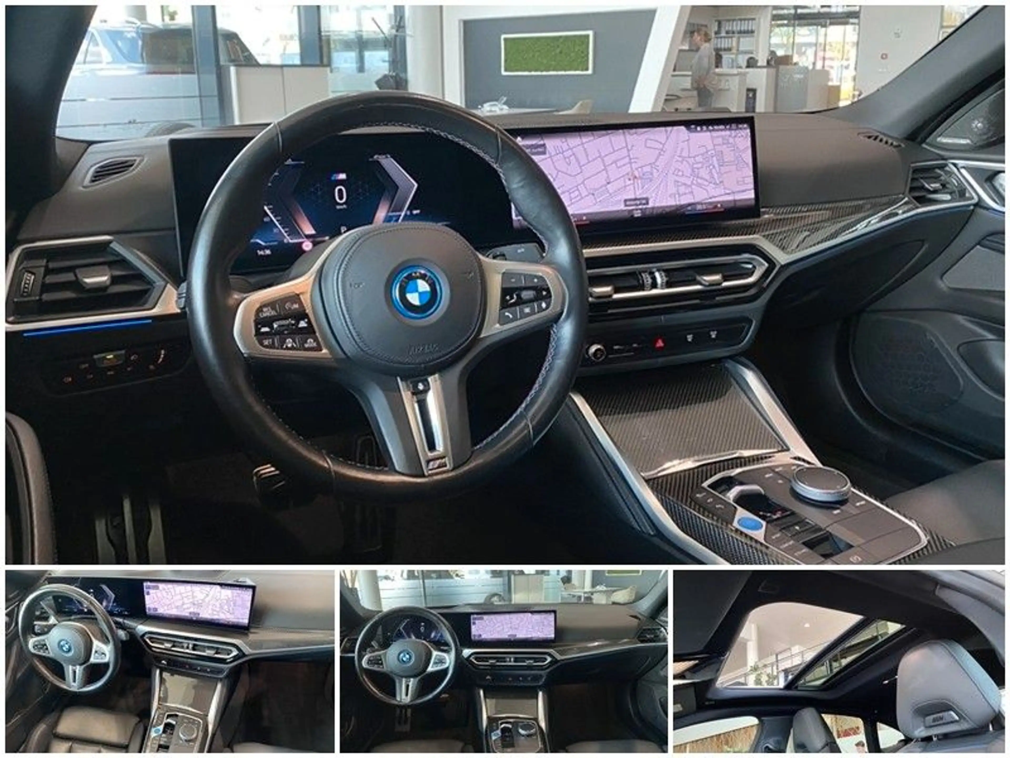 BMW i4 M50 M-Sport Pro Laser M-Sitze Carbon H&K ACC — photo 6