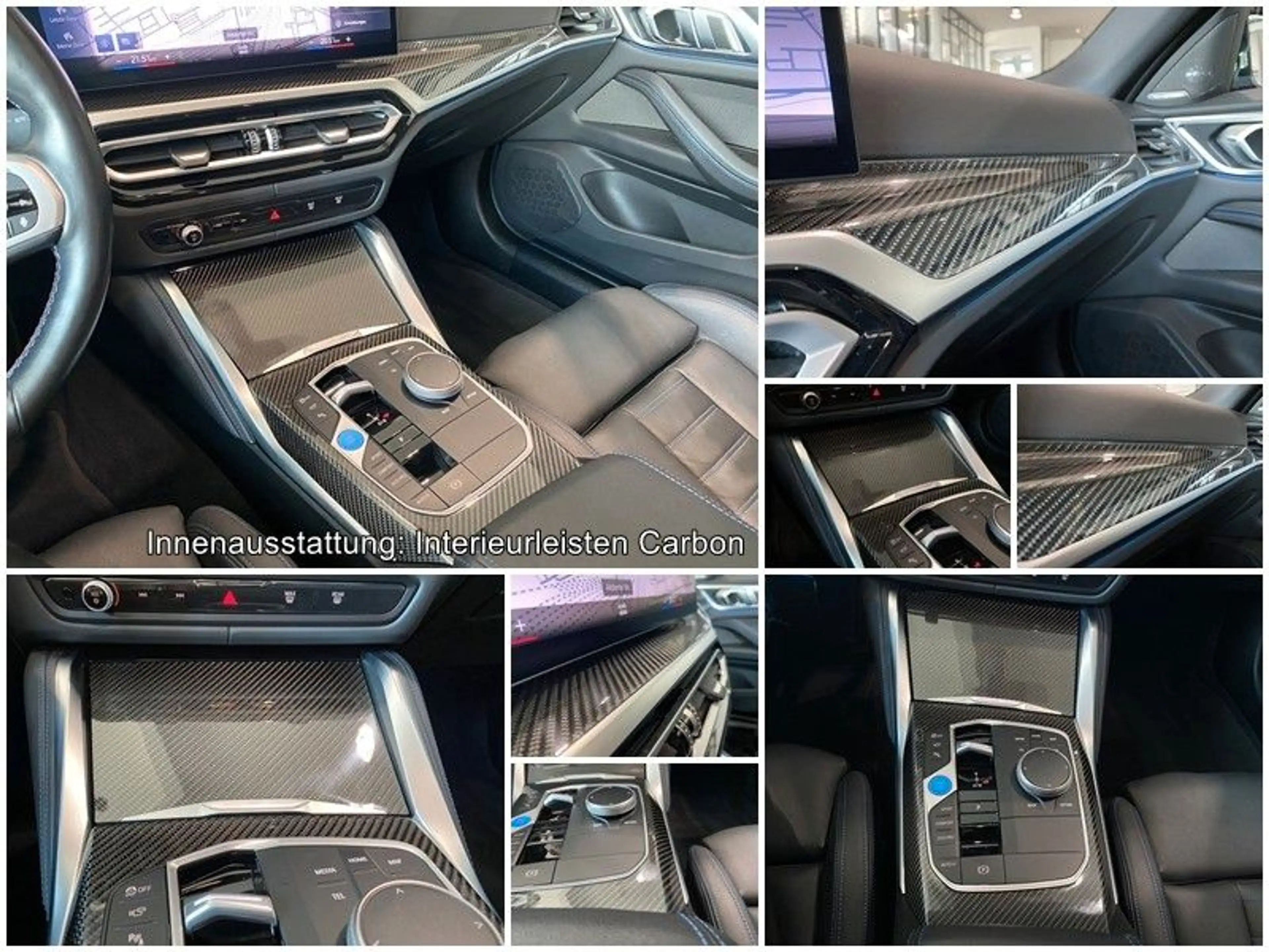 BMW i4 M50 M-Sport Pro Laser M-Sitze Carbon H&K ACC — photo 11