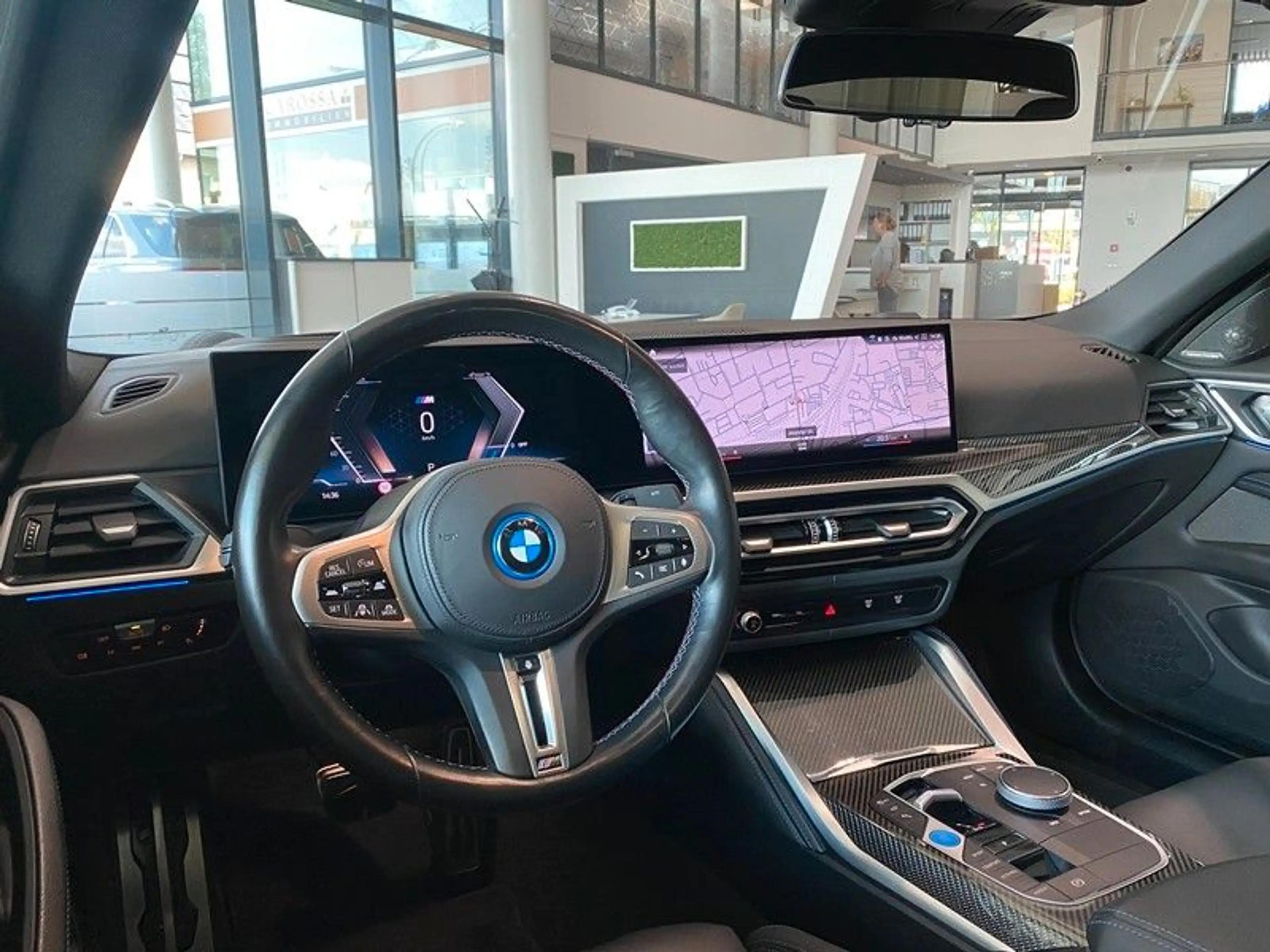 BMW i4 M50 M-Sport Pro Laser M-Sitze Carbon H&K ACC — photo 4