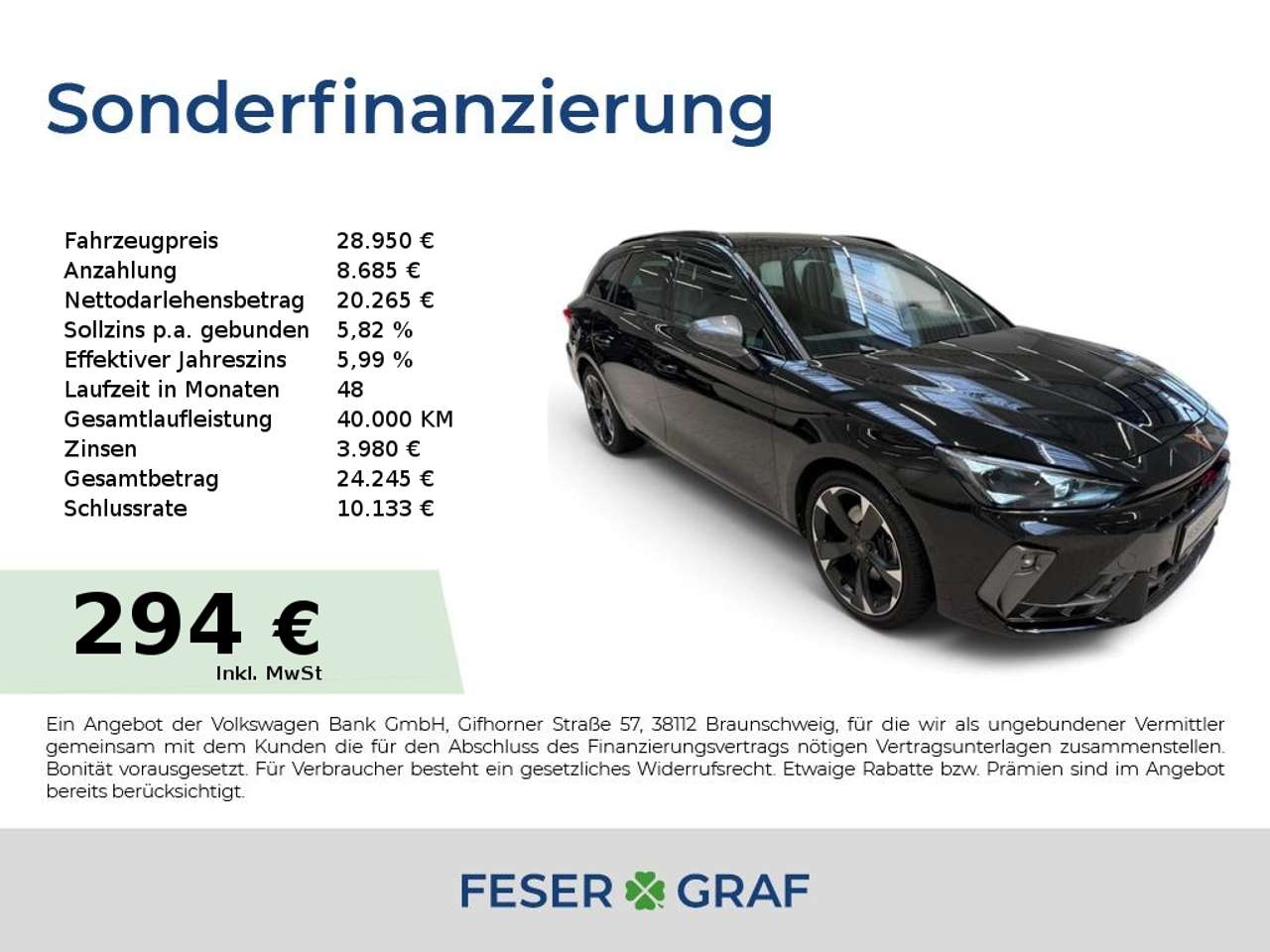 Cupra Leon — Cupra Leon Sportstourer 2.0 TDI DSG LED/Kamera/Sitzhzg./AHK