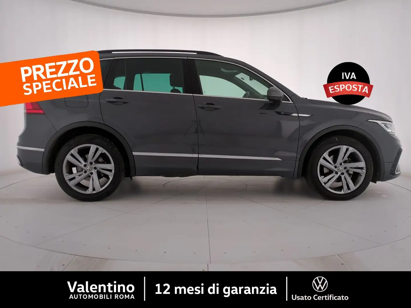 Volkswagen Tiguan 2.0 TDI DSG R-LINE 150CV SCR Grigio - 2