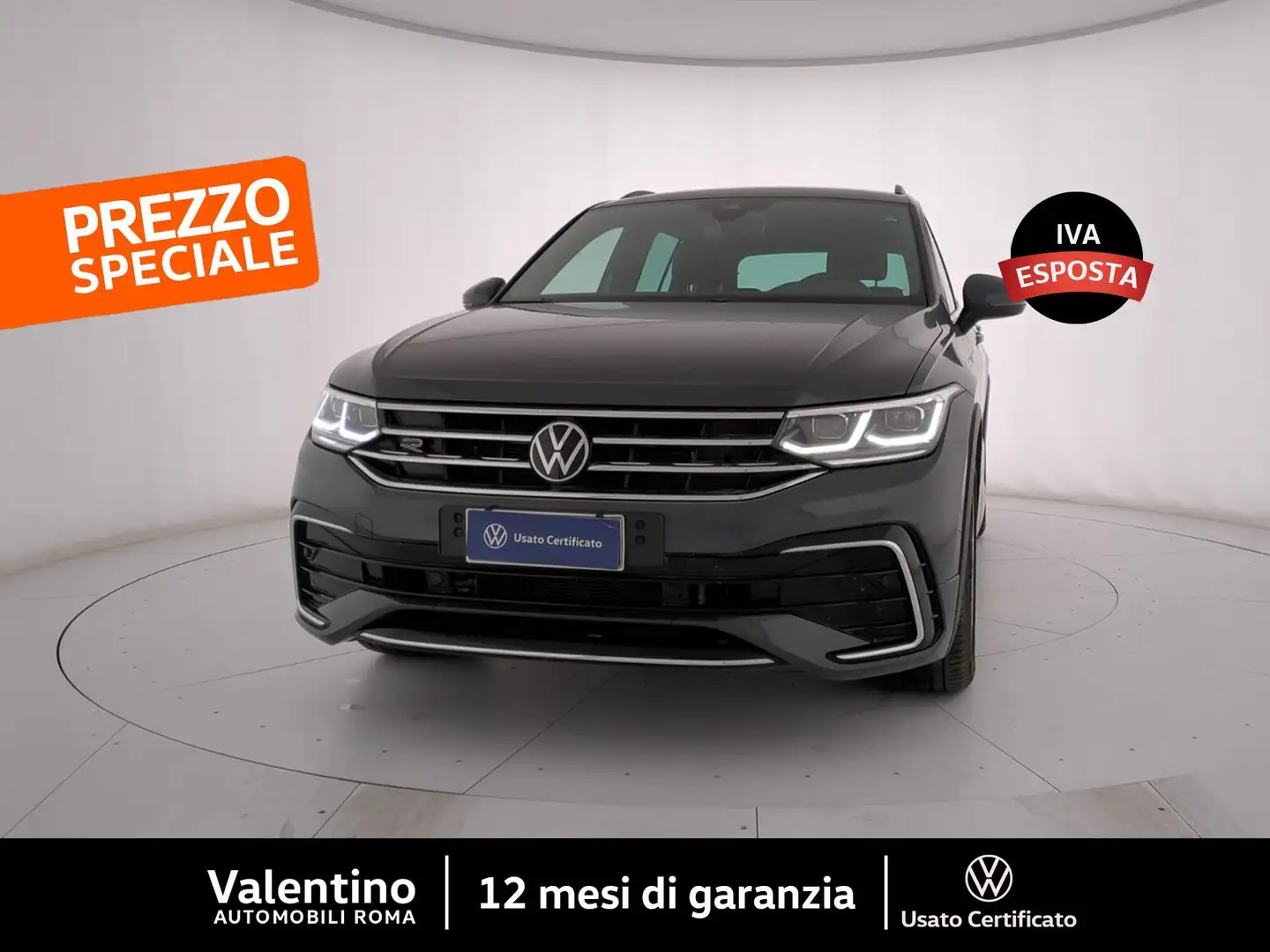 Volkswagen Tiguan 2.0 TDI DSG R-LINE 150CV SCR Grigio - 1