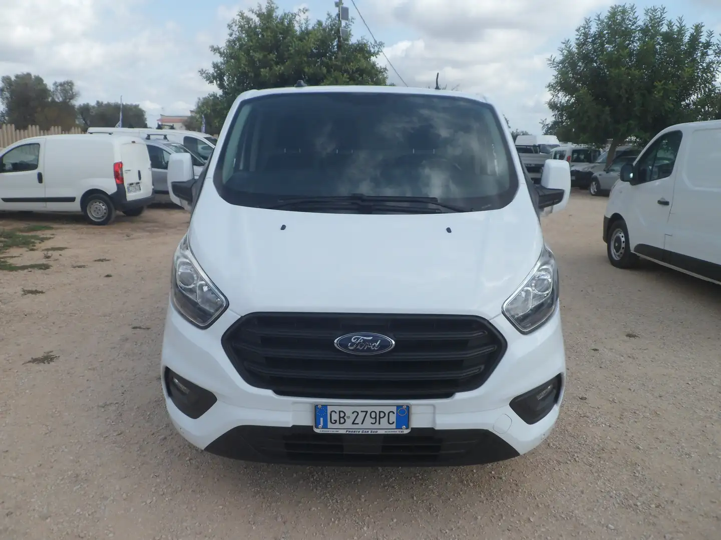 Ford Transit Custom furgone maxi Weiß - 2