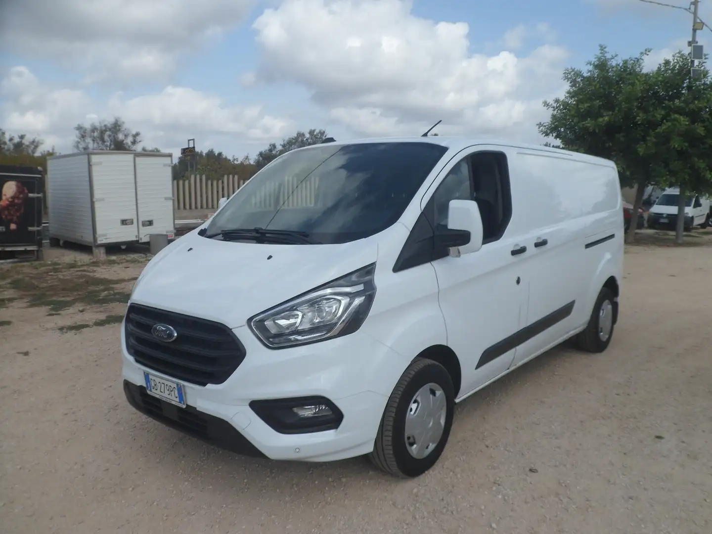 Ford Transit Custom furgone maxi Weiß - 1