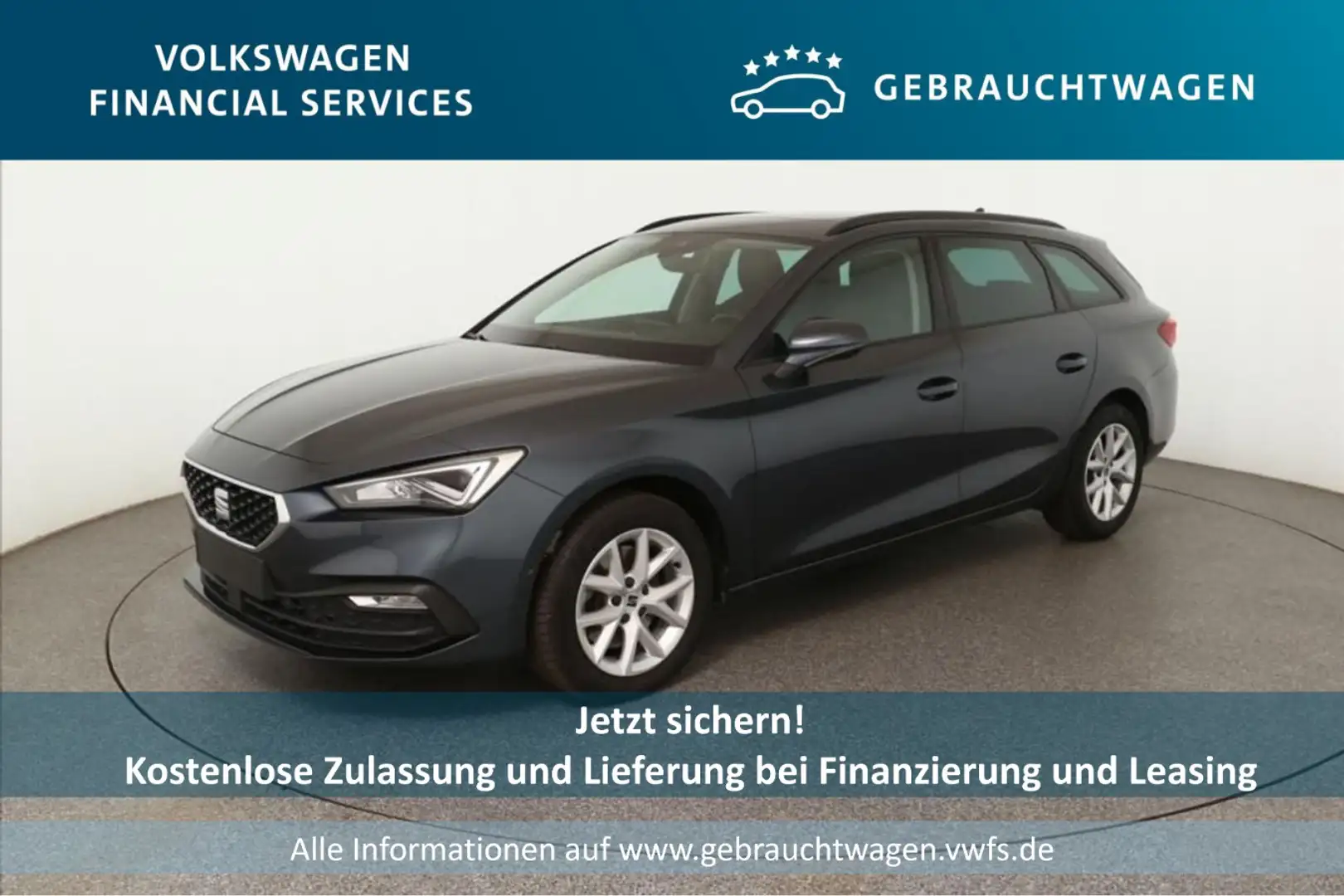 SEAT Leon SP Style 2.0 TDI Automatik Pano*RFK*PDC*SH Grau - 1