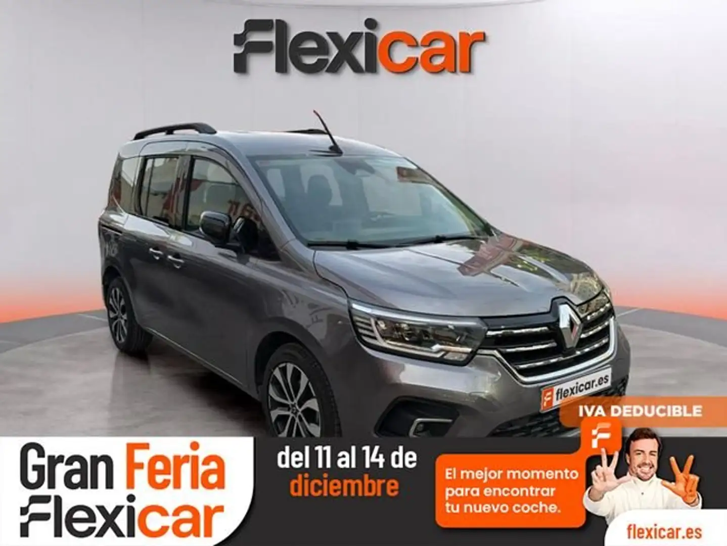 Renault Kangoo Techno 1.5 blue dci 85kw (115cv) Gris - 1