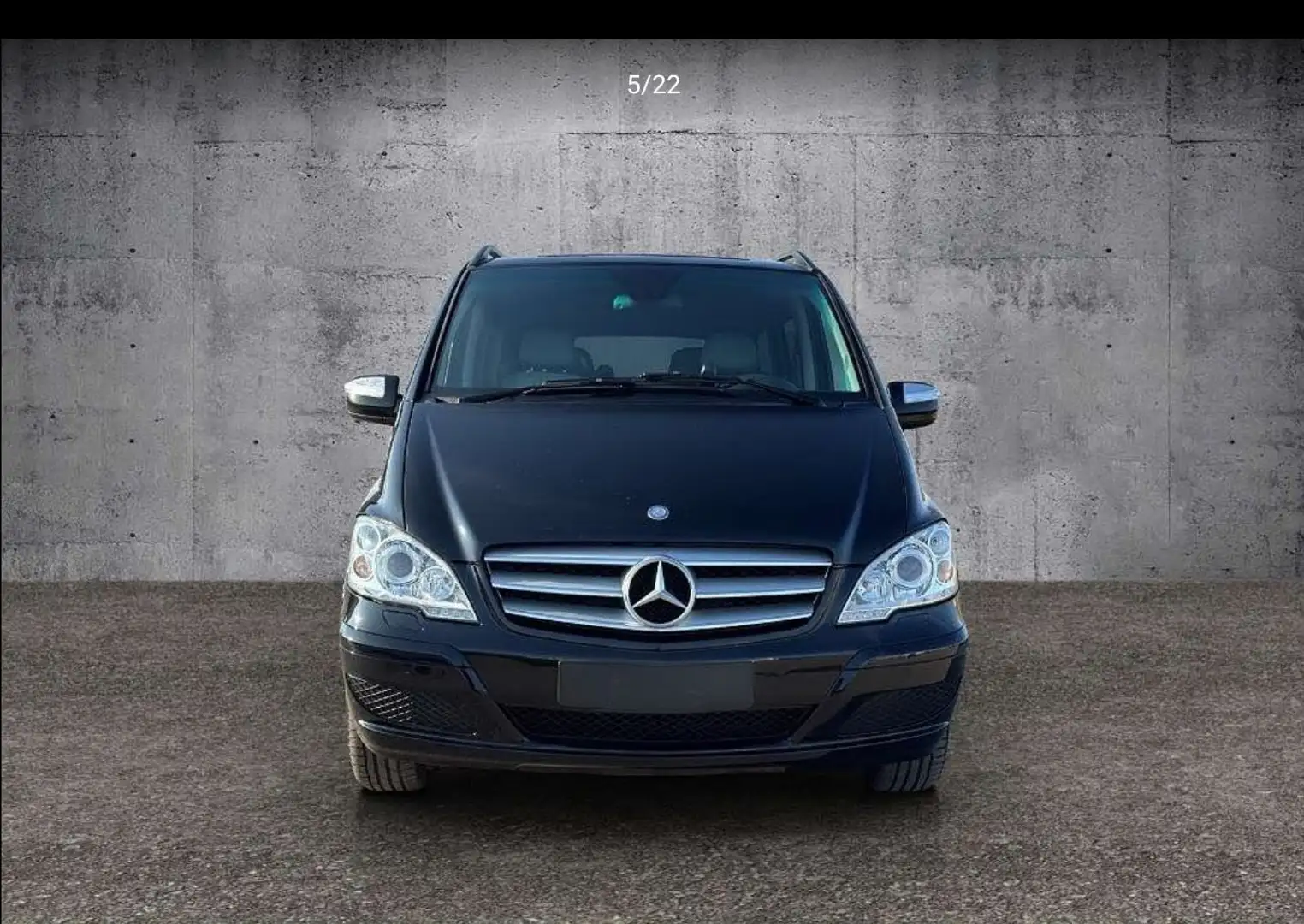 Mercedes-Benz Viano Avantgarde kompakt 2,2 CDI BlueEff. DPF 4MATIC Aut Schwarz - 1