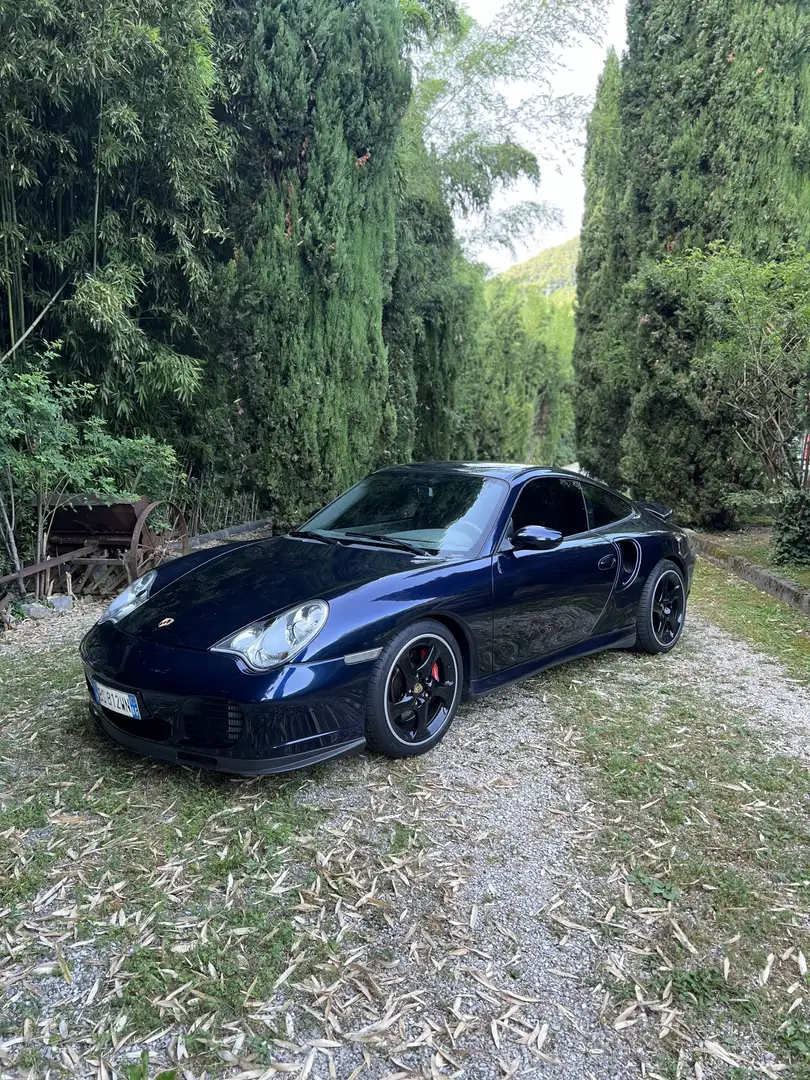 Porsche 996 911 Coupe 3.6 Turbo S ISCRITTA ASI Blauw - 1