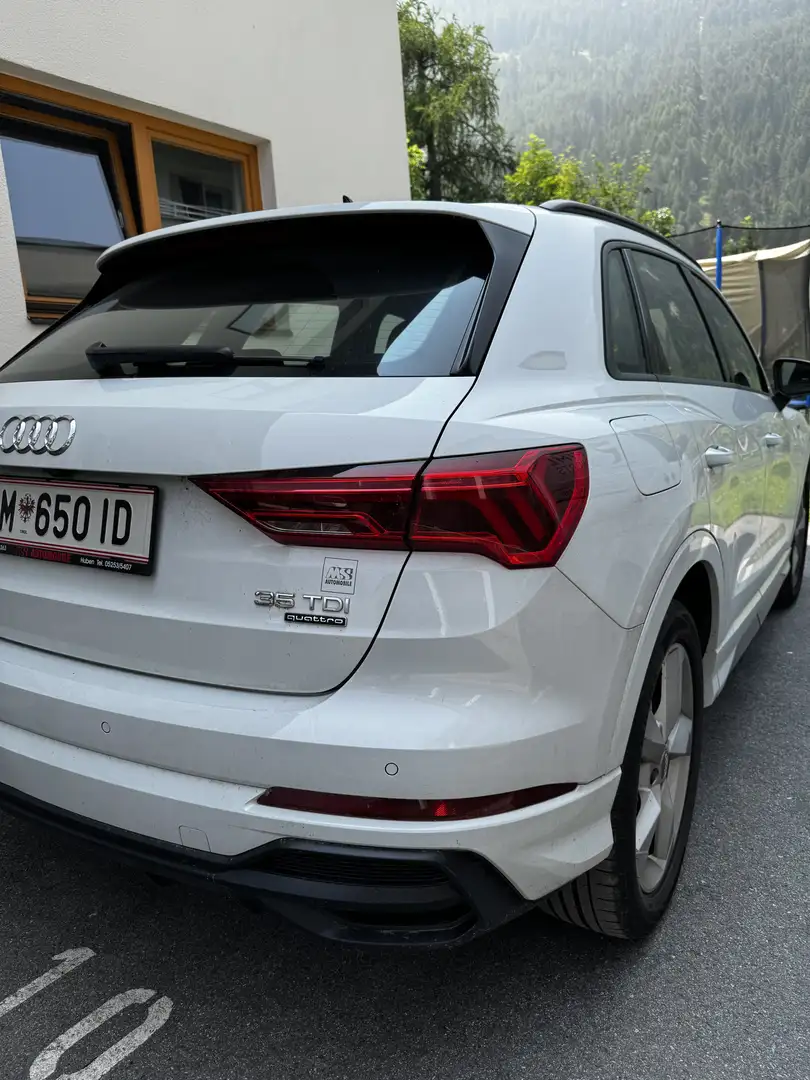 Audi Q3 35 TDI quattro S-line Weiß - 2