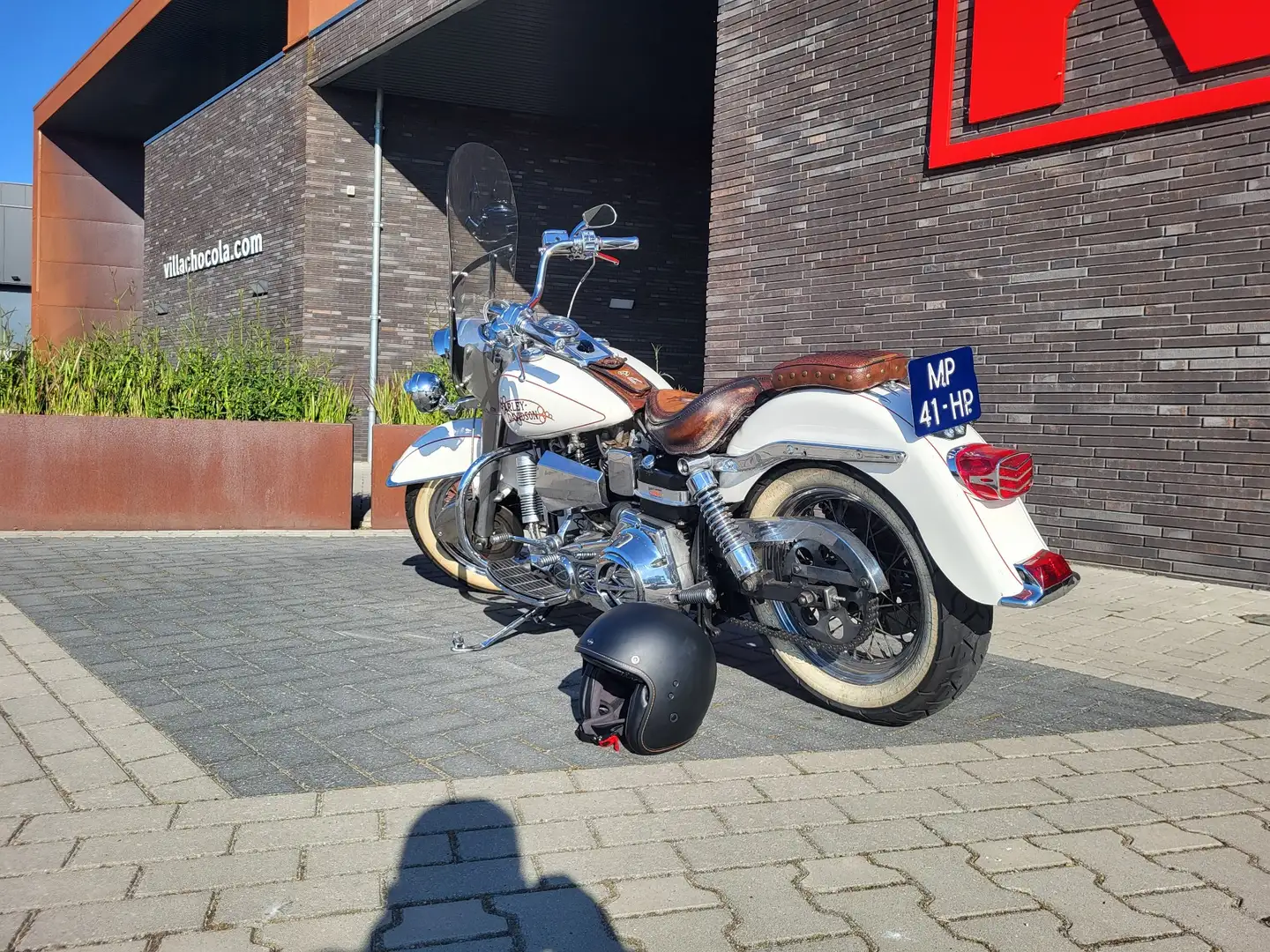 Harley-Davidson Electra Glide flh shovelhead Beige - 1