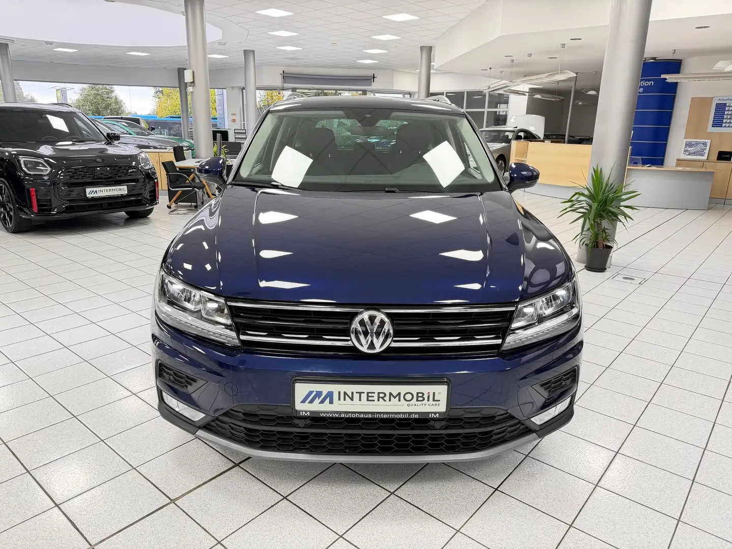 Volkswagen Tiguan 1.4 TSI Comfortline*LED*AID*ACC*TOTW*AHK* Bleu - 2