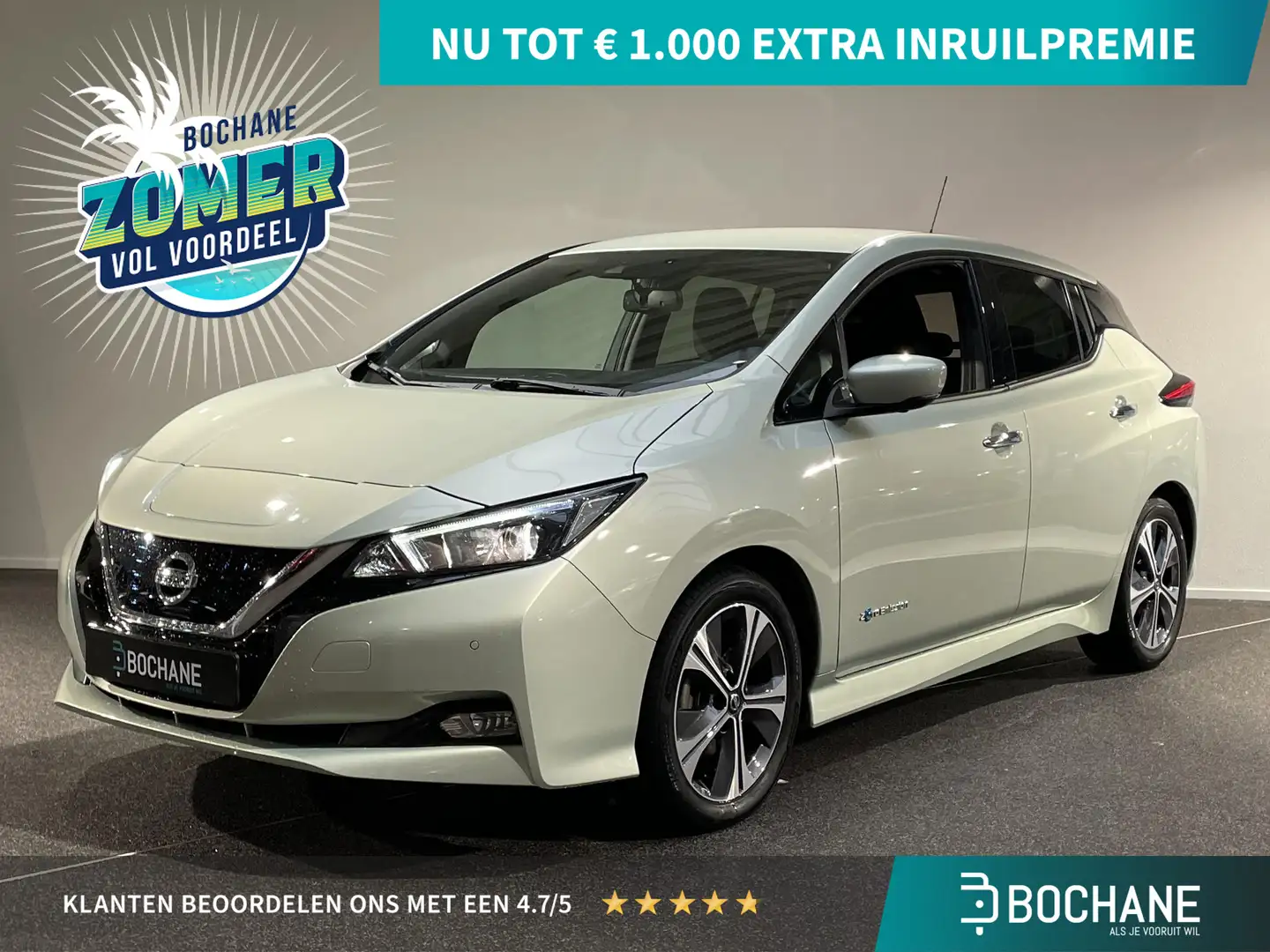 Nissan Leaf 2.ZERO EDITION 40 kWh Automaat / Cruise / Clima / Grijs - 1