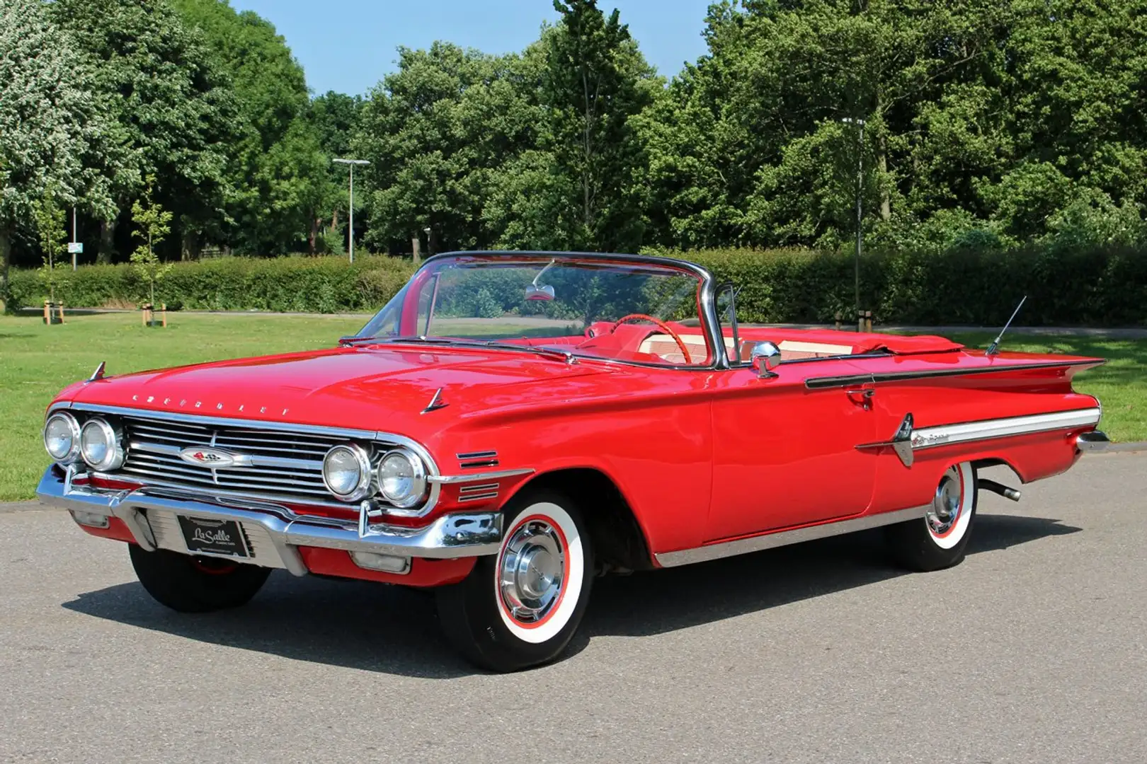 Chevrolet Impala 348 Convertible 1960 Roşu - 1