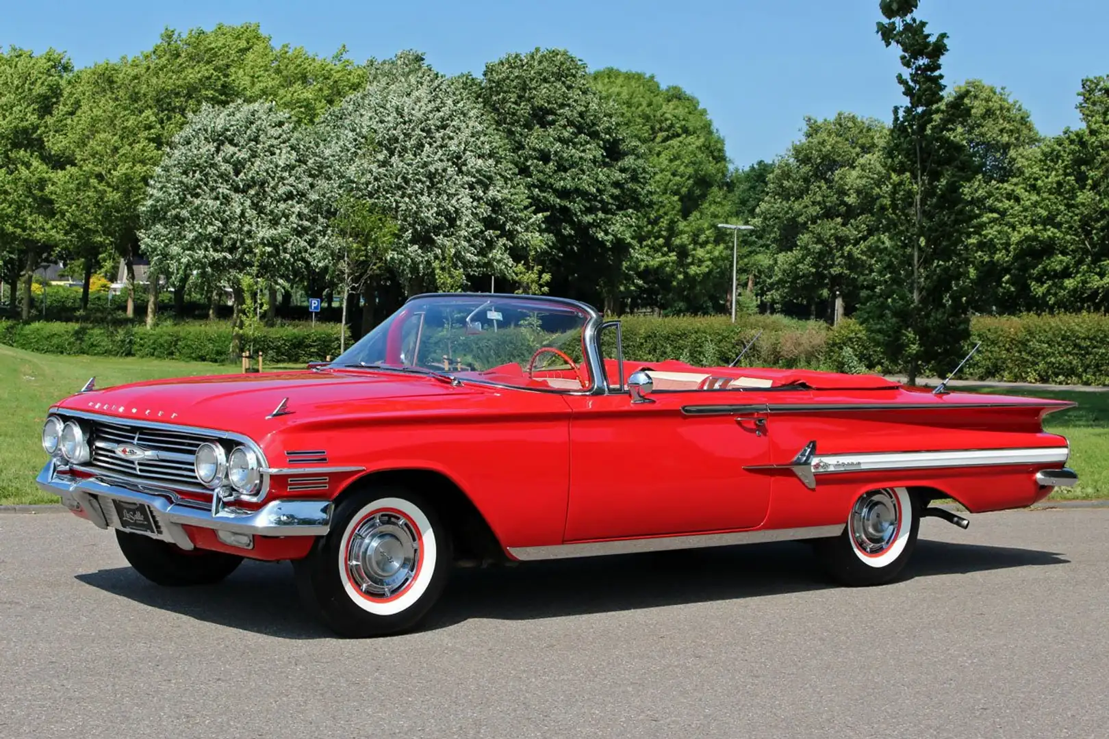 Chevrolet Impala 348 Convertible 1960 Roşu - 2