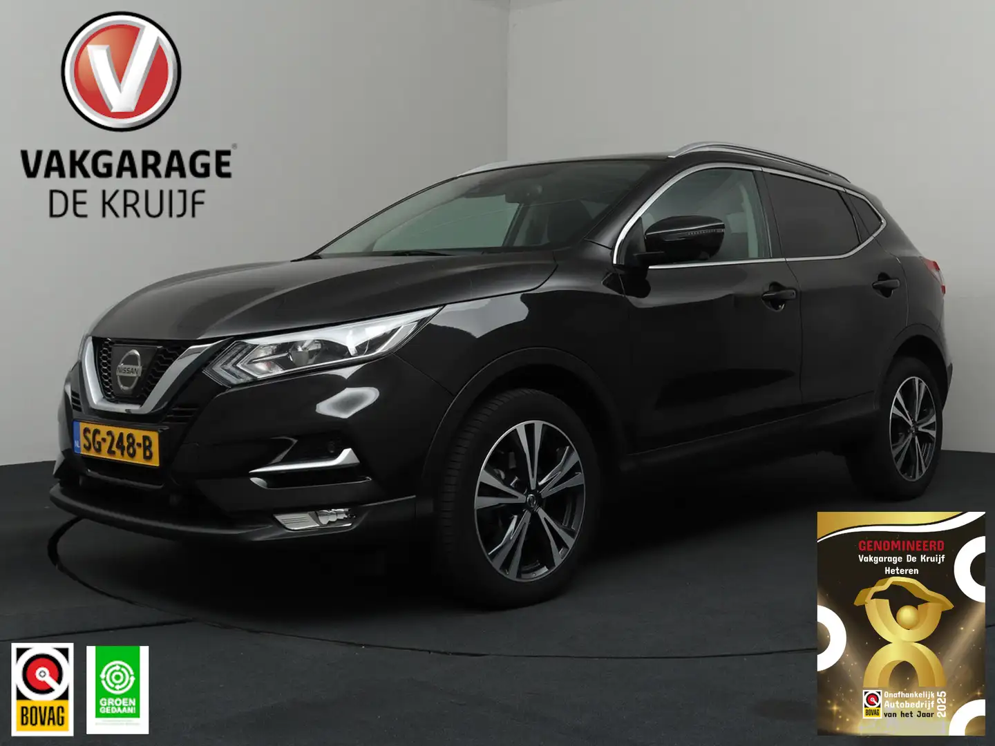Nissan Qashqai 1.2 N-Connecta | Pano | Cruise | 360°C Camera! Noir - 1