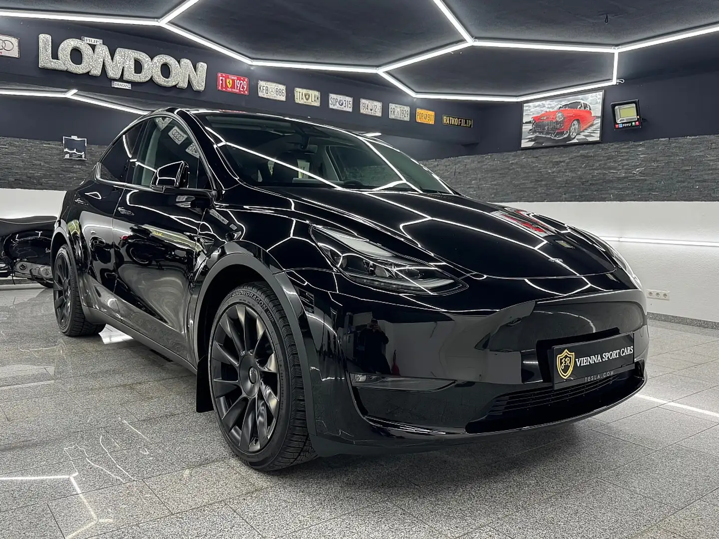 Tesla Model Y Long Range AWD*Inkl. MwSt*Leasingfähig*Garantie* Noir - 1