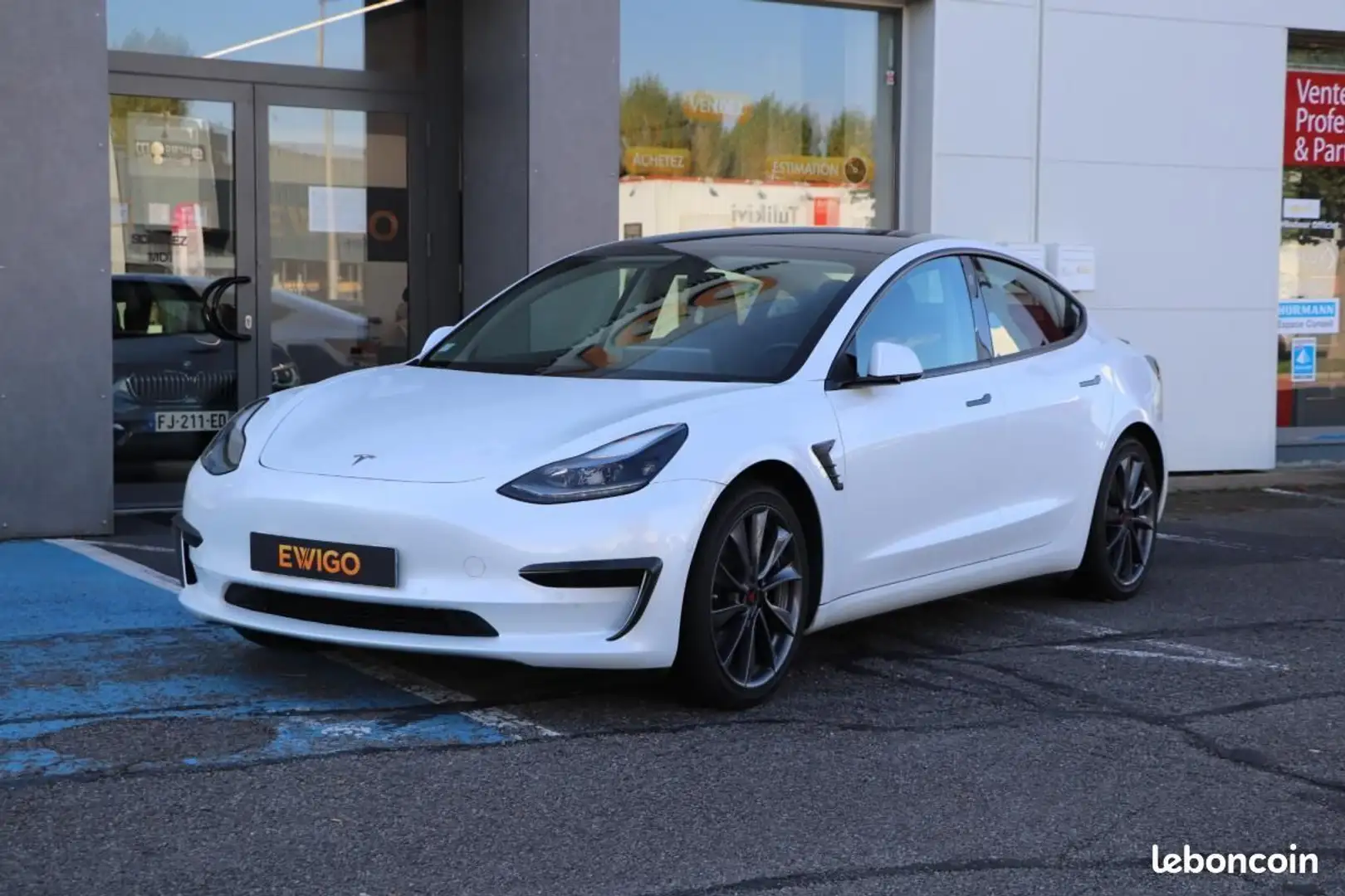 Tesla Model 3 285 60KWH STANDARD-PLUS PREMIUM BVA Weiß - 1