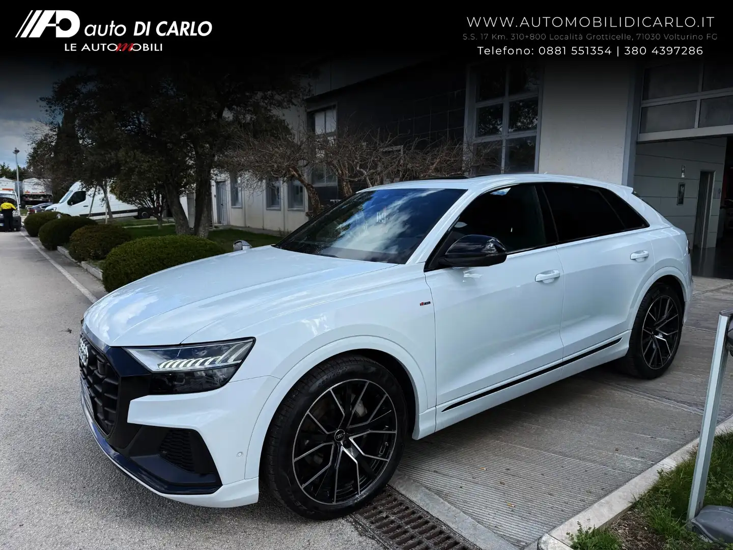 Audi Q8 50 TDI 286 CV quattro tiptronic Bianco - 1
