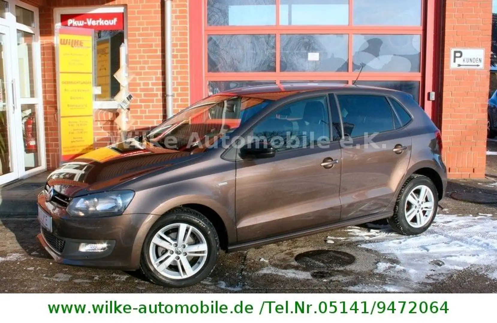 Volkswagen Polo V Match+77.000 KM+Automatik+Sitzheizg.+PDC+ Brun - 1