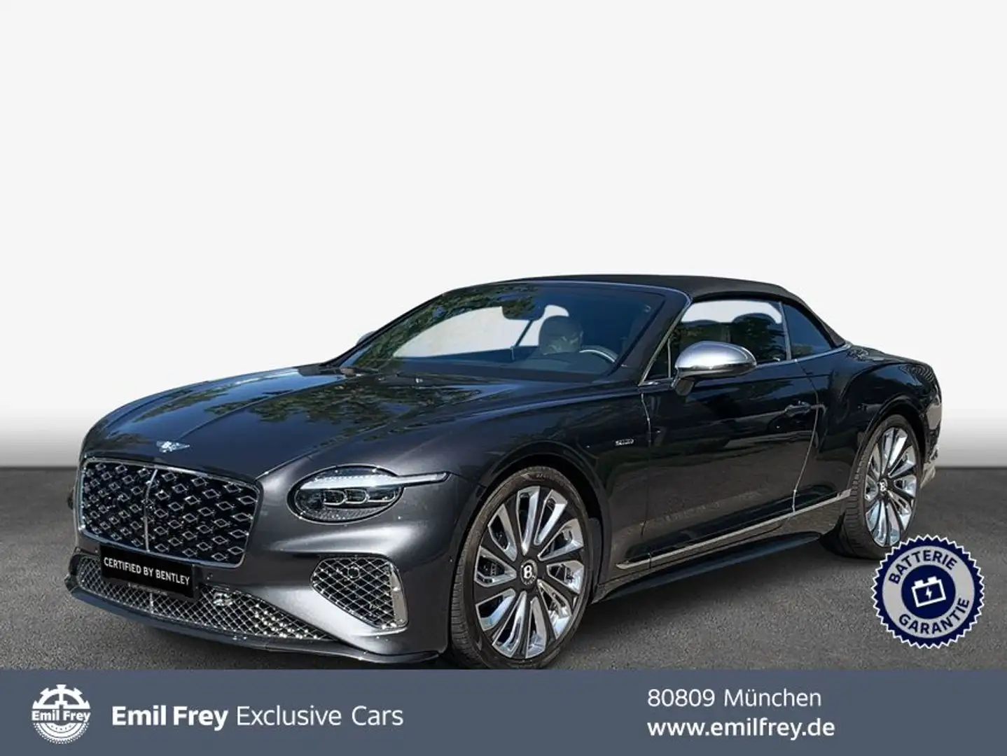 Bentley Continental GTC New Continental GTC Mulliner V8 Hybrid Grijs - 1