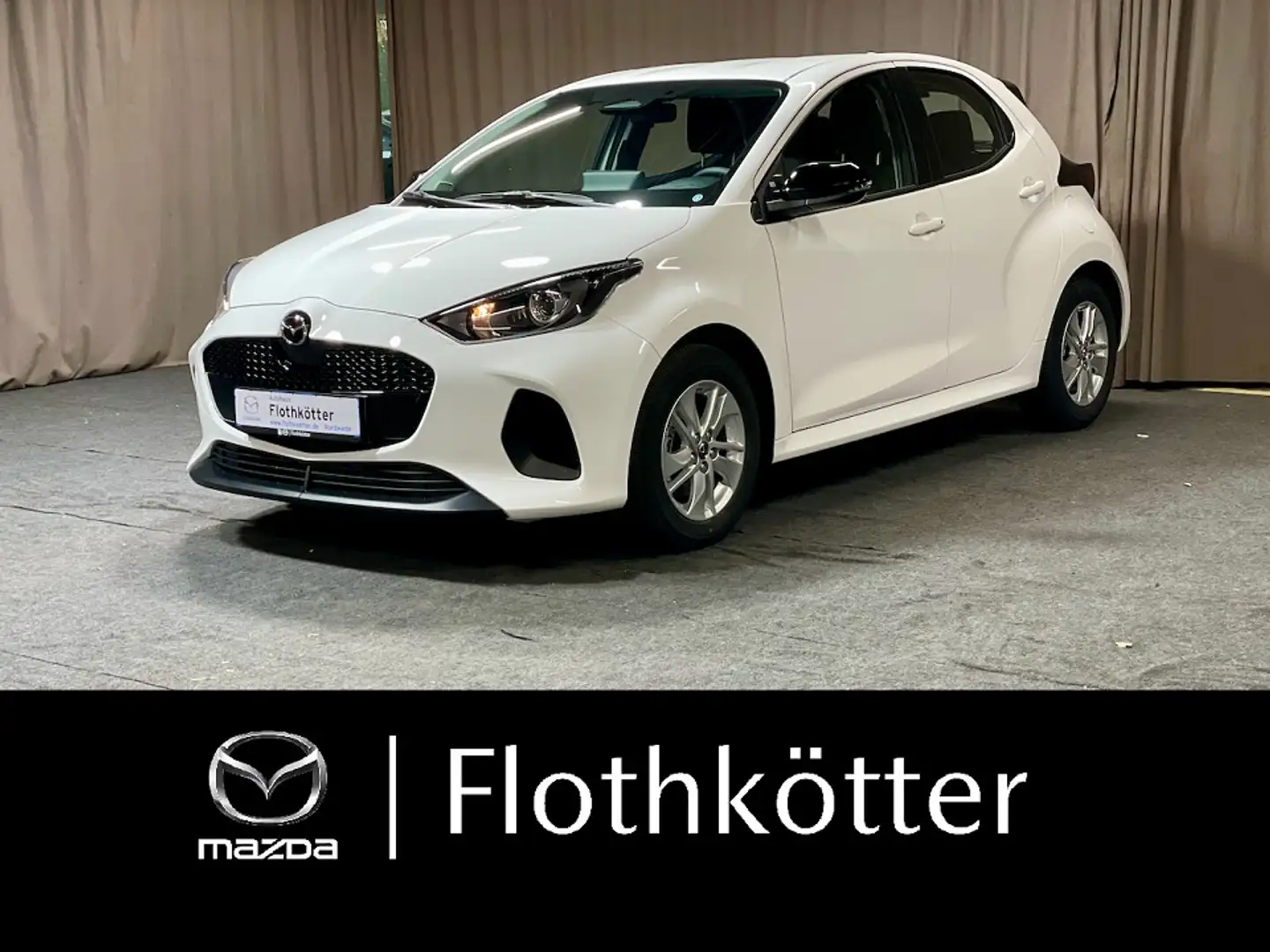 Mazda 2 Hybrid 116PS CENTER-LINE*KAMERA*SHZ Weiß - 1