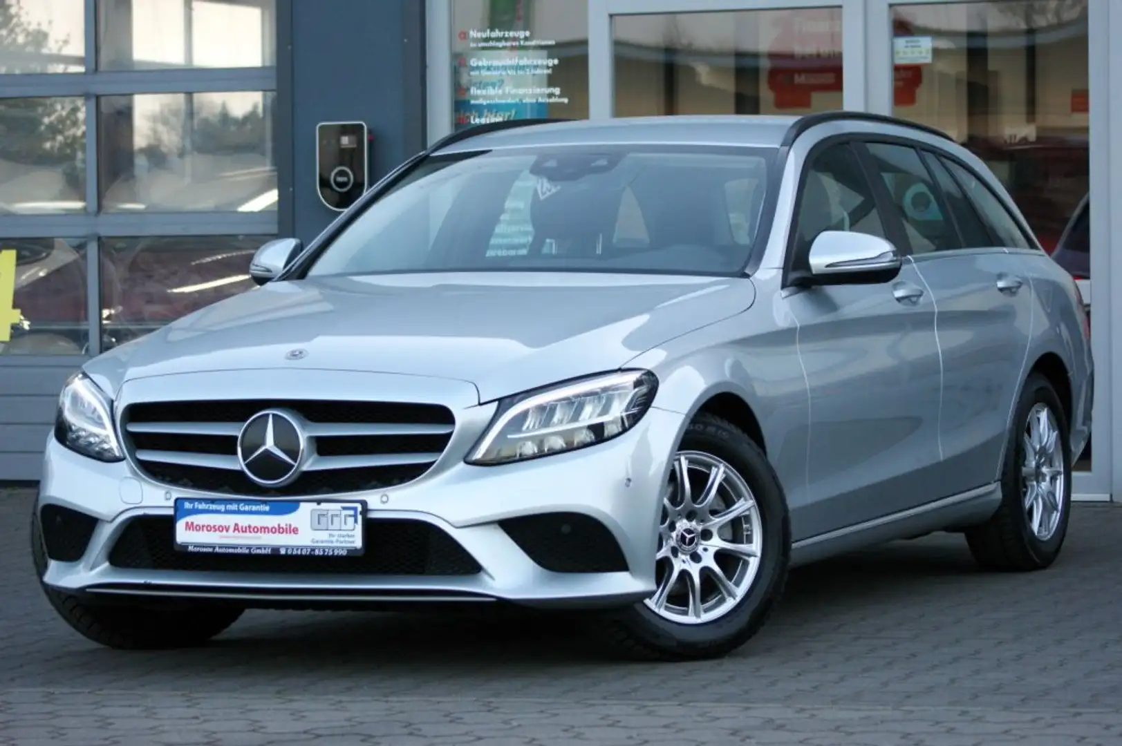 Mercedes-Benz C 200 d T 9G-TRONIC Срібний - 1