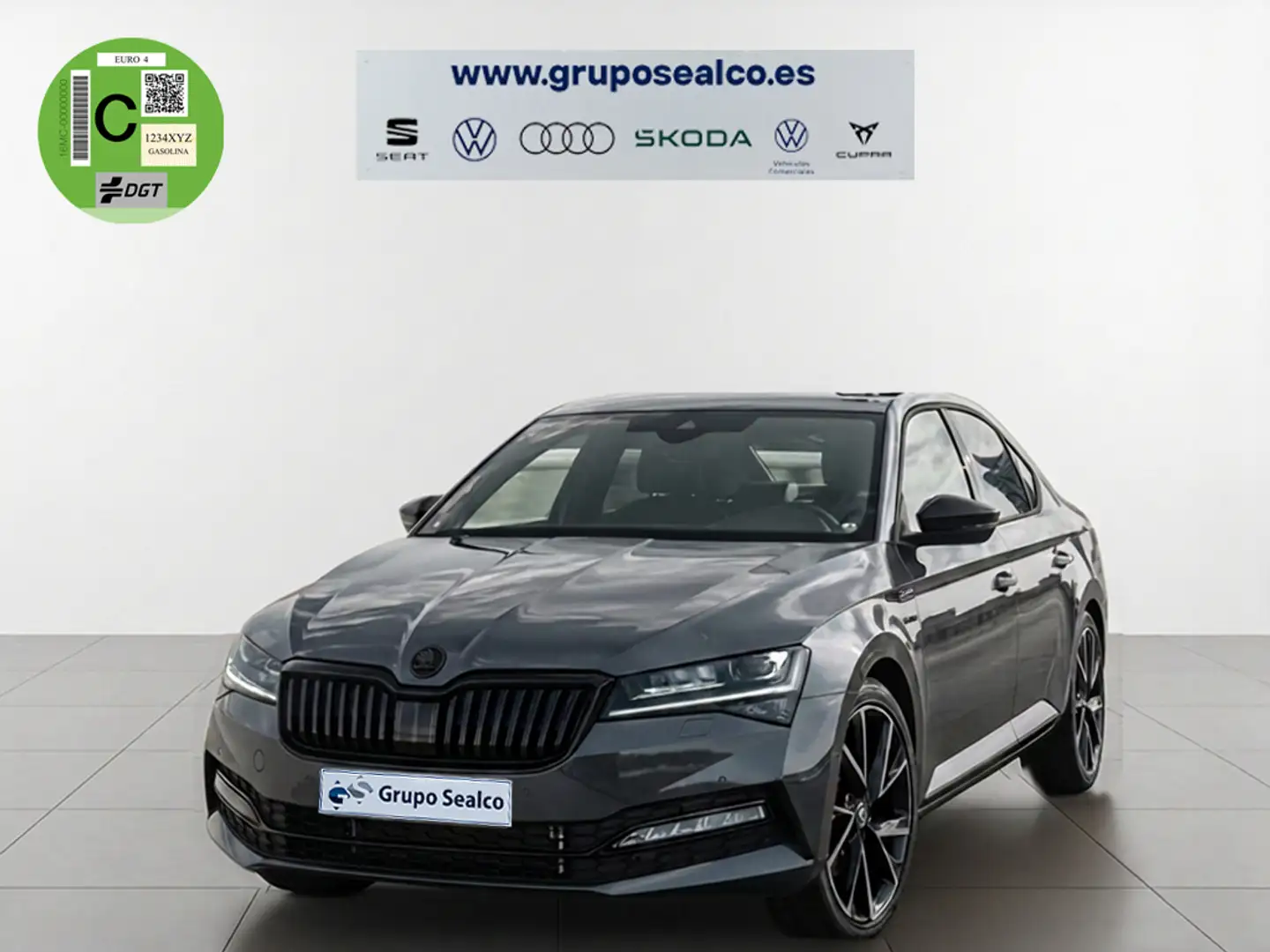 Skoda Superb 2.0TDI AdBlue SportLine DSG 110kW Gris - 1