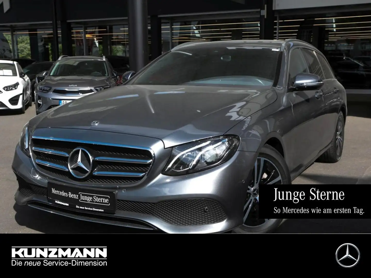 Mercedes-Benz E 200 T Avantgarde Navi Kamera Easy-Pack SpiegelP Gris - 1