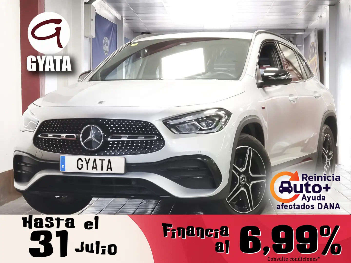 Mercedes-Benz GLA 250 250e Plateado - 1