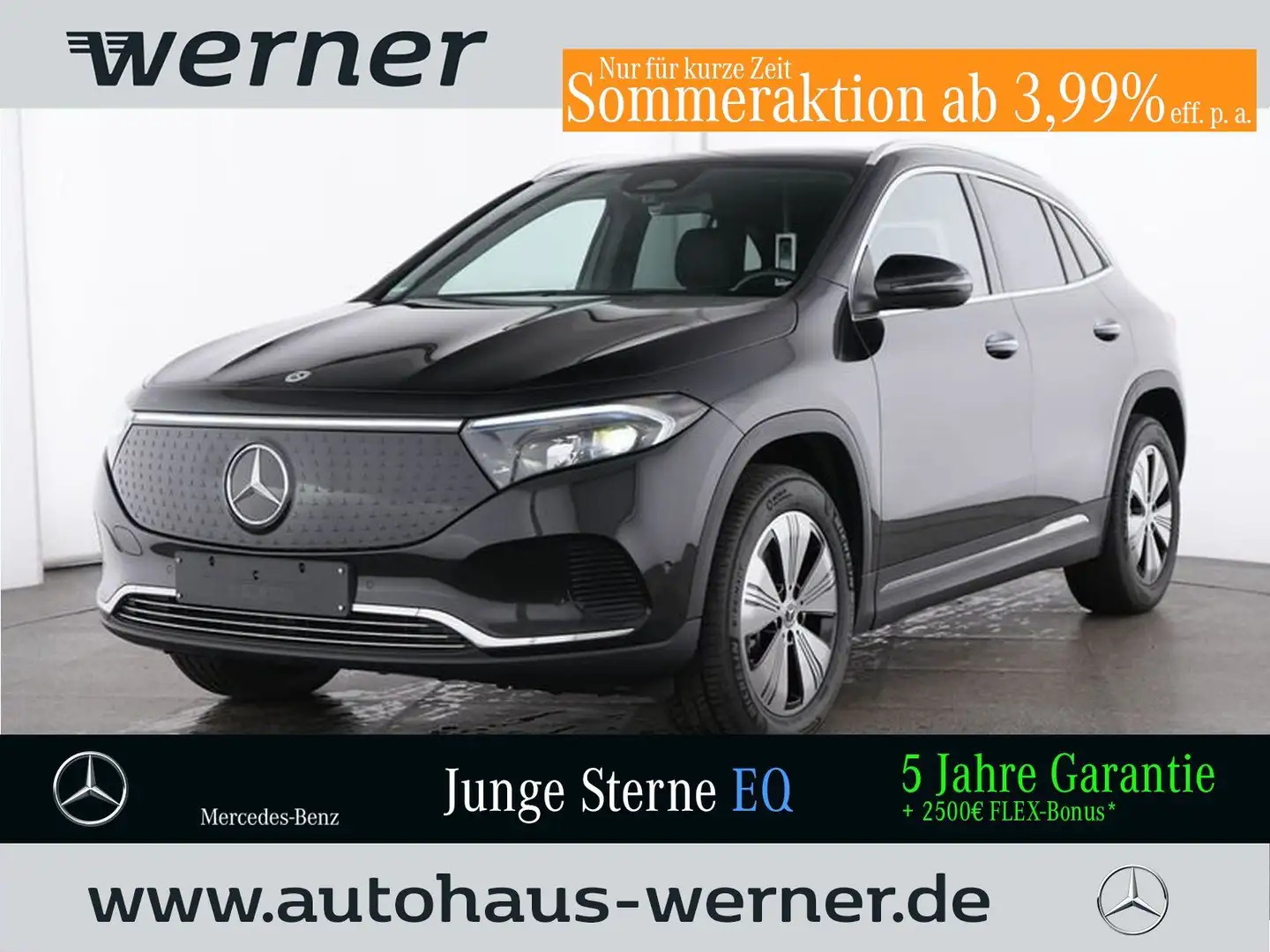 Mercedes-Benz EQA 250+ PROG-ADV+ PANO MEMORY SOUND KEYLGO WDGS Negro - 1