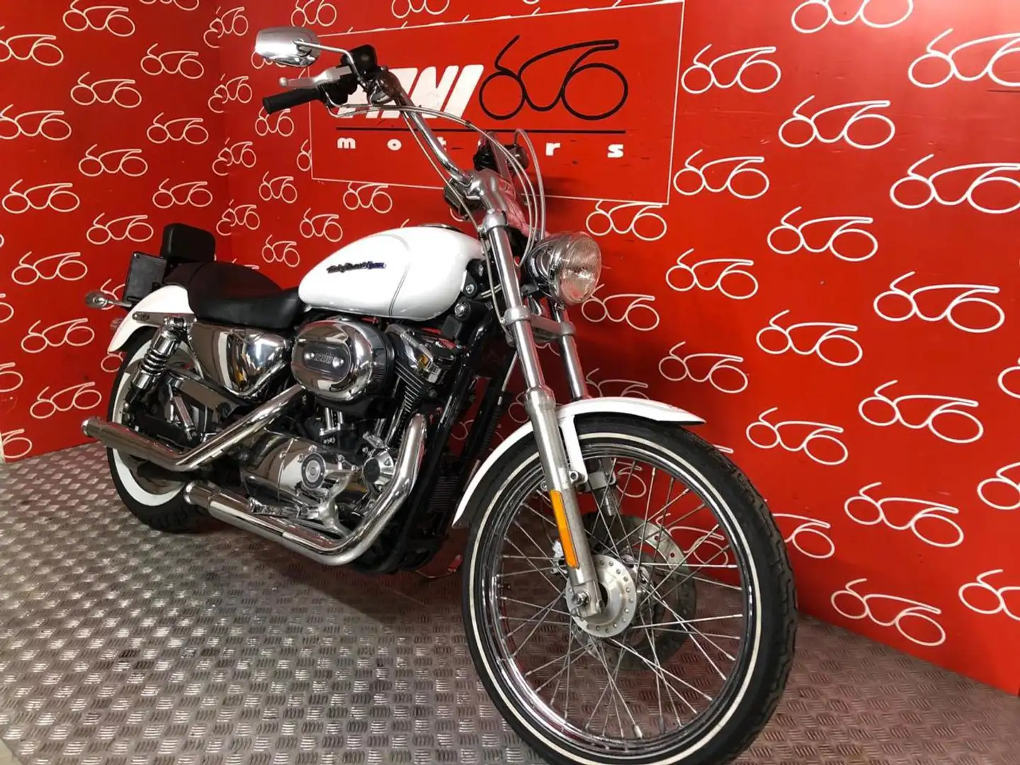 Harley-Davidson XL 1200 c Bianco - 2