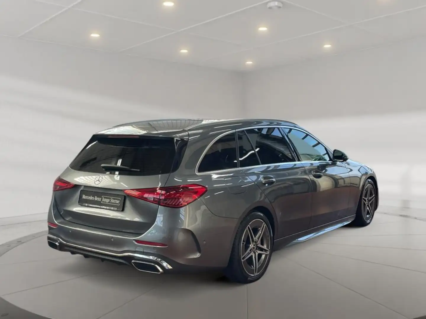 Mercedes-Benz C 220 d 4matic T AMG+MBUX+Fahrassist+AHK+HUD+SHD Grau - 2