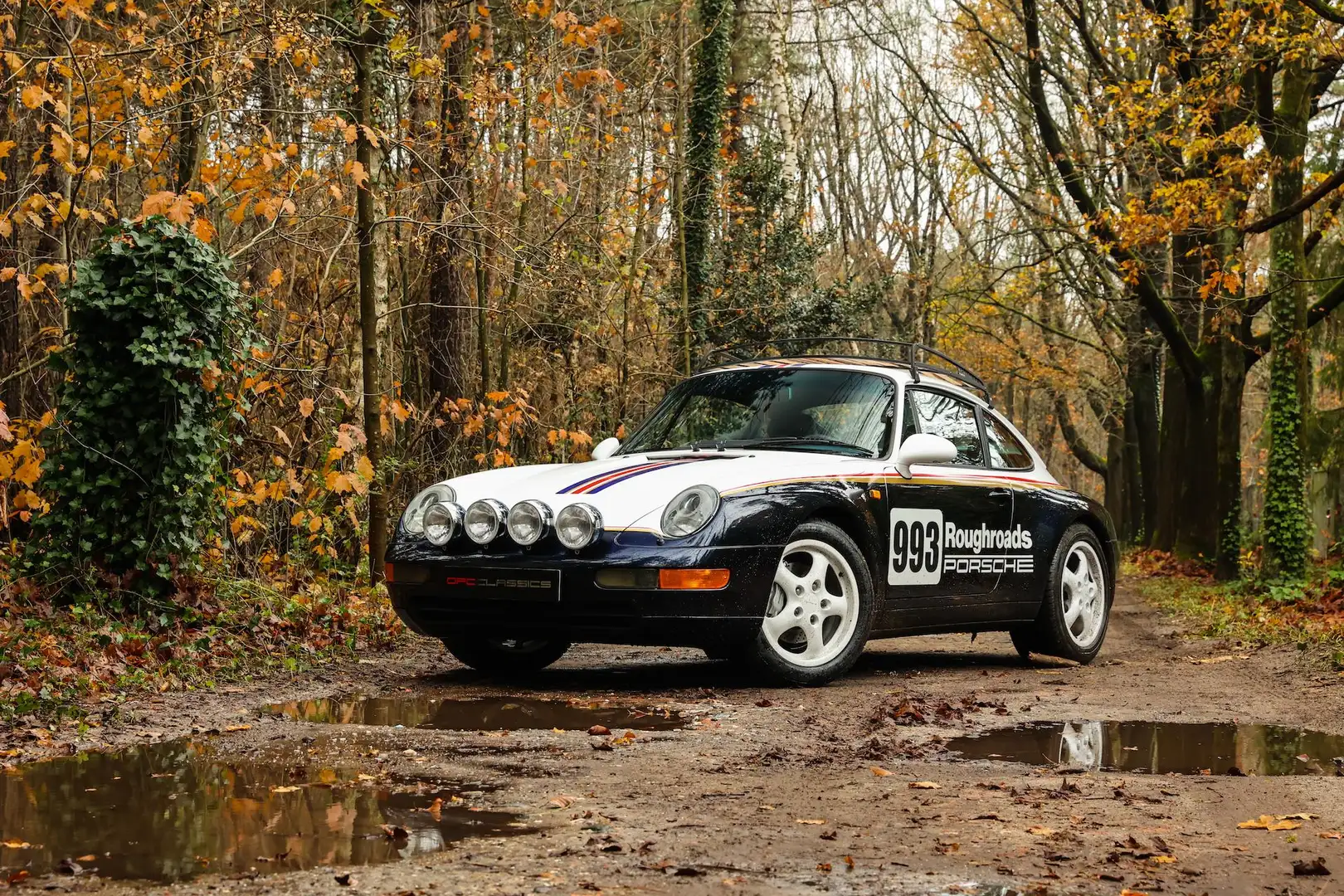 Porsche 993 993 3.6 Carrera 4 Coupé 'Roughroads' Bleu - 1