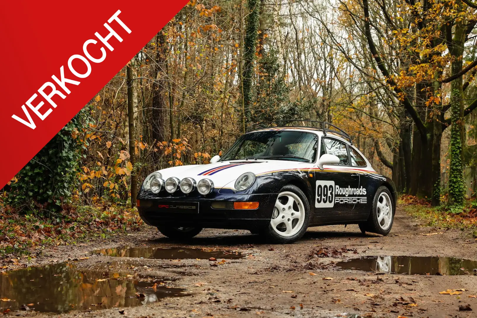 Porsche 993 993 3.6 Carrera 4 Coupé 'Roughroads' Blau - 1