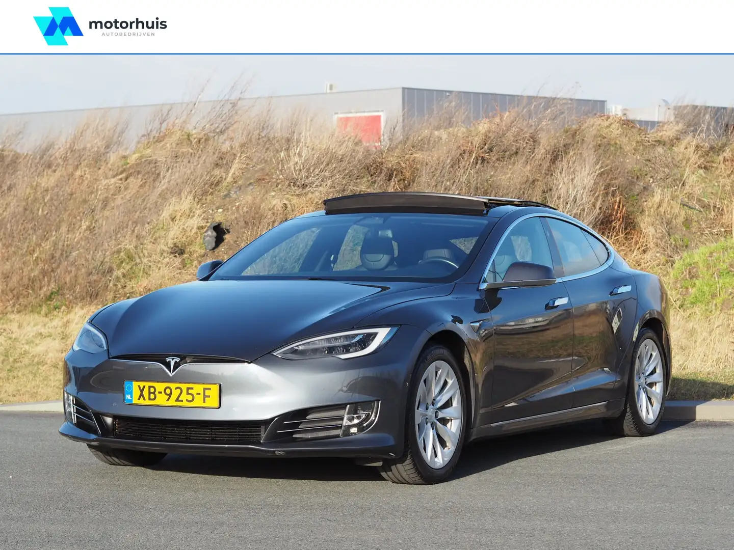 Tesla Model S 75D 75 kWh | 335 PK | AWD | SCHUIFKANTEL DAK | Grijs - 1
