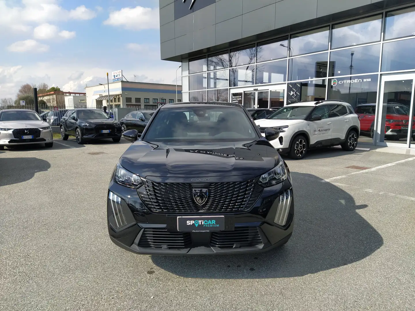 Peugeot 2008 1.2 PureTech 100cv STYLE KM ZERO Schwarz - 2