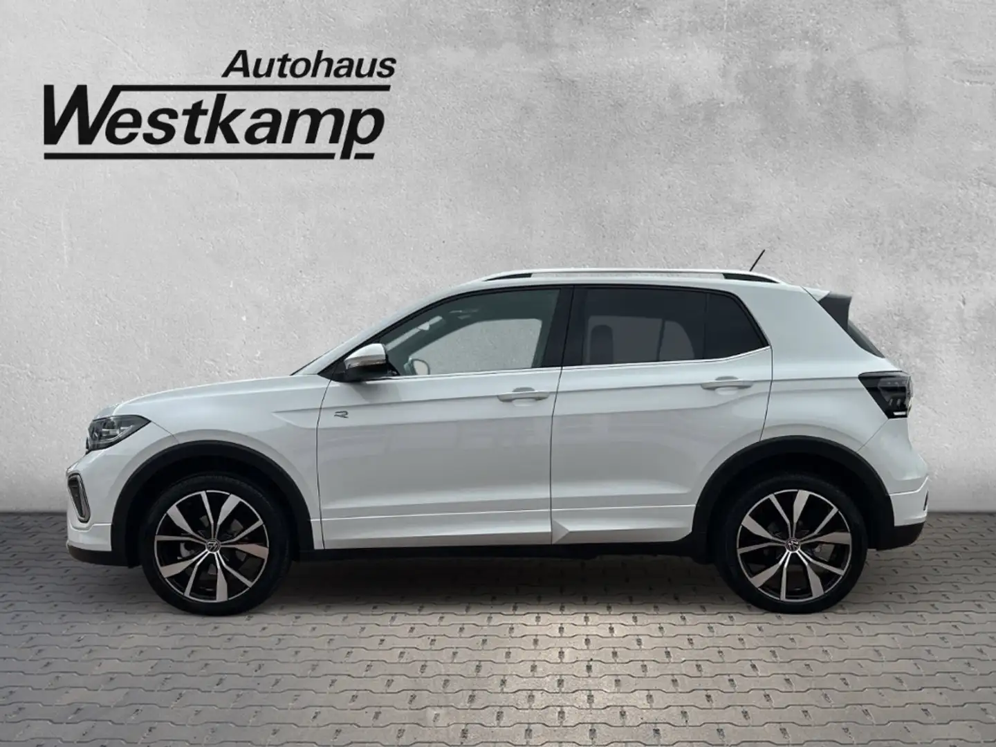 Volkswagen T-Cross R-Line 1.0 TSI DSG Anh.Kpl. IQ-Light-Matrix Bianco - 2