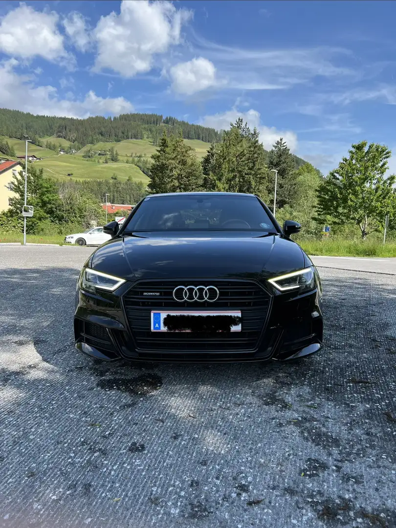 Audi A3 SB quattro Sport 2,0 TDI S-tronic Schwarz - 2