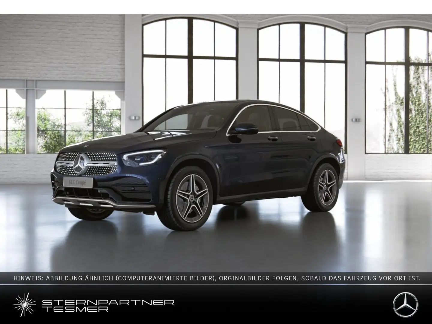 Mercedes-Benz GLC 400 d 4M AMG+StHz+S.DACH+AIRMATIC+360°+M.BEA Blau - 1