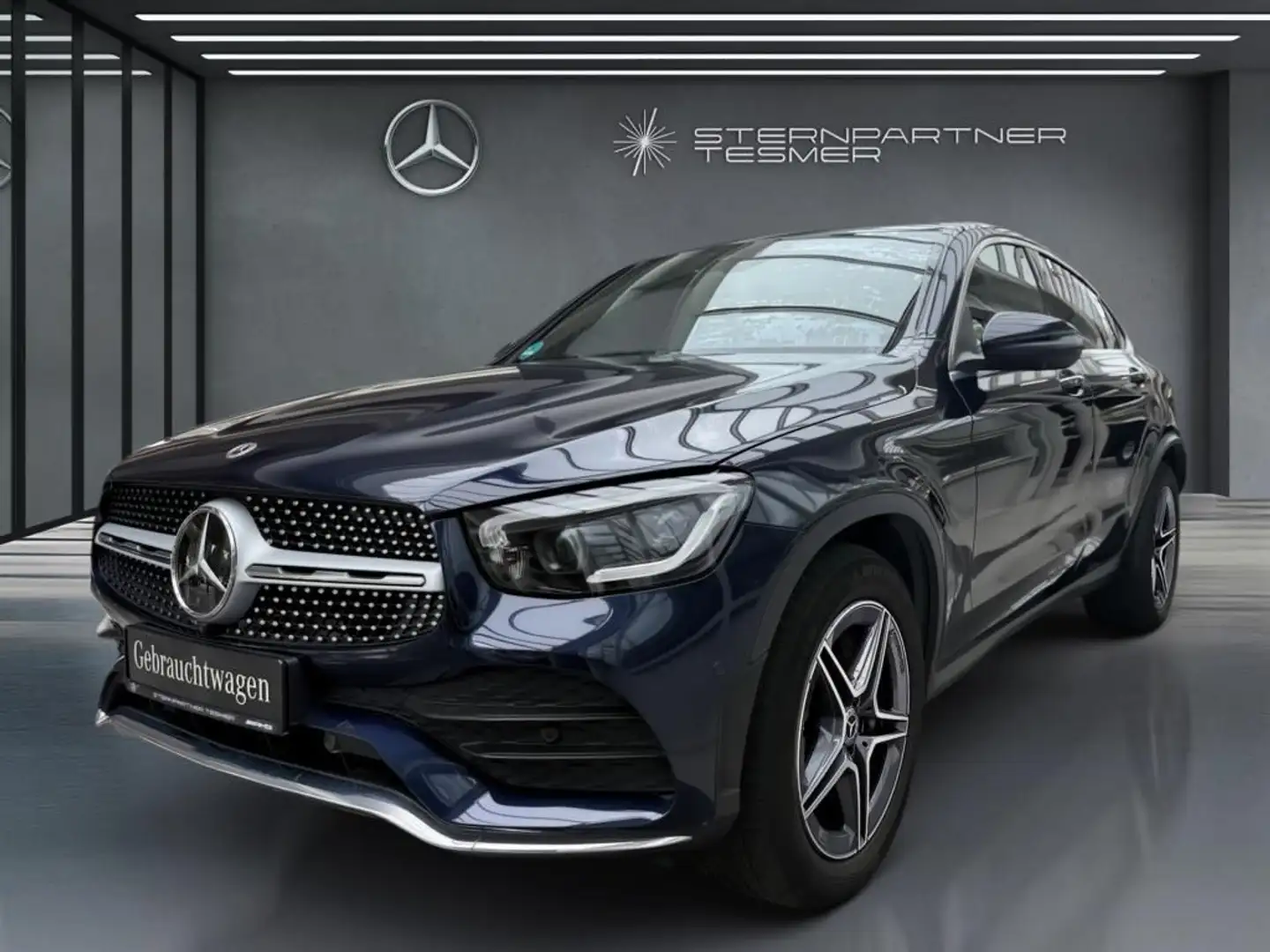 Mercedes-Benz GLC 400 d 4M AMG+StHz+S.DACH+AIRMATIC+360°+M.BEA Blauw - 2