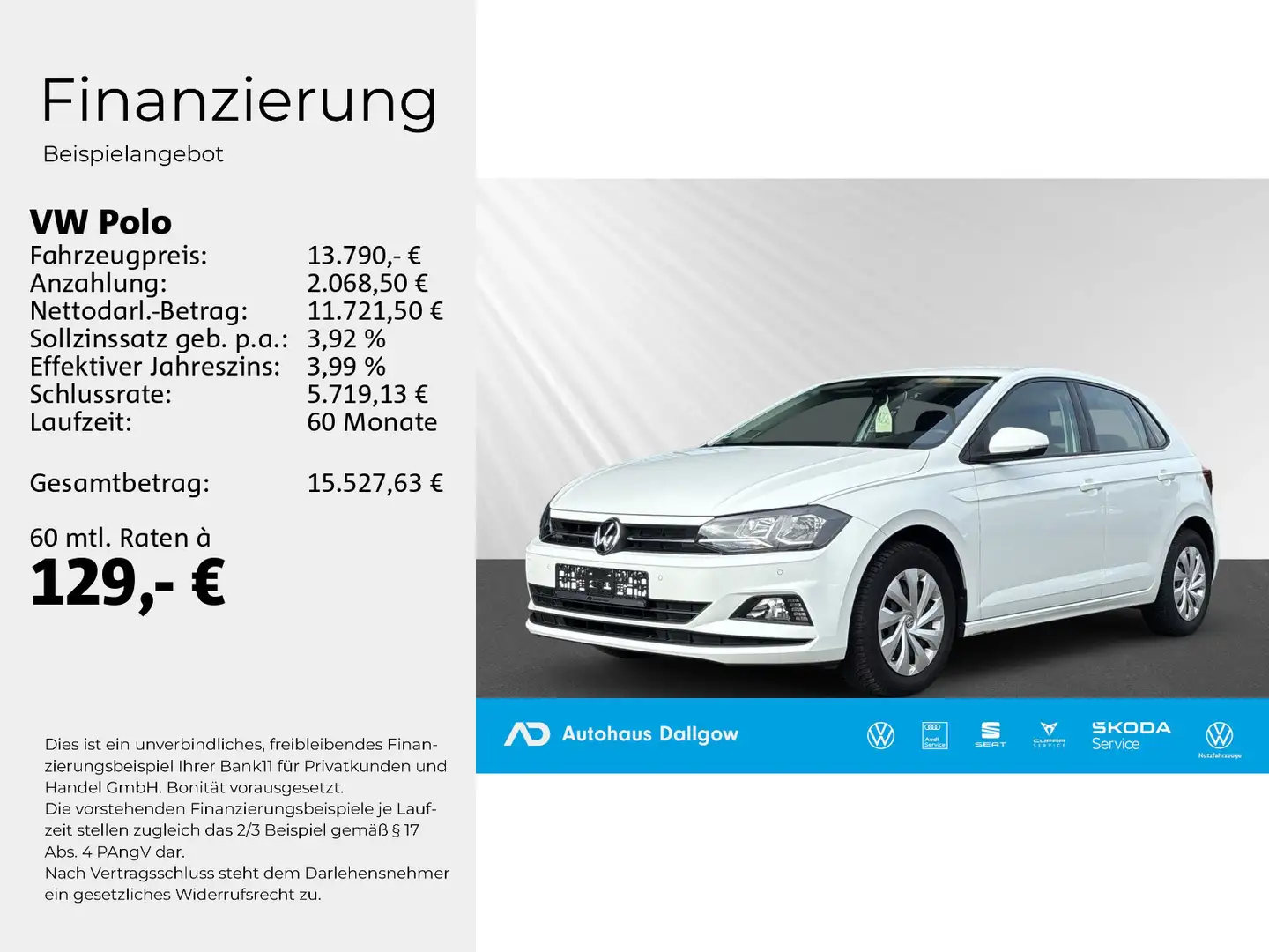 Volkswagen Polo Verkauft !! Polo Comfortline 1,0 l 59 kW (8 Weiß - 2