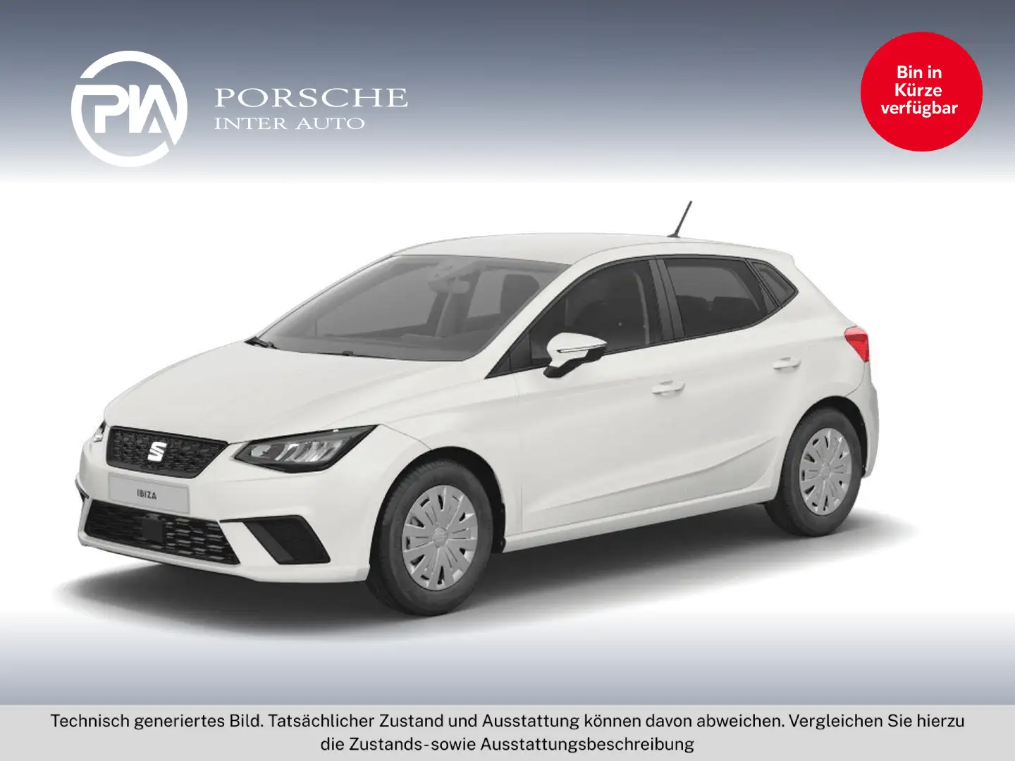SEAT Ibiza Reference 1.0 Weiß - 1