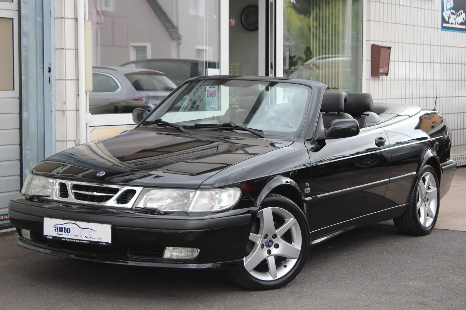 Saab 9-3 2.0t Ecopower Cabriolet Automatik Leder Schwarz - 2