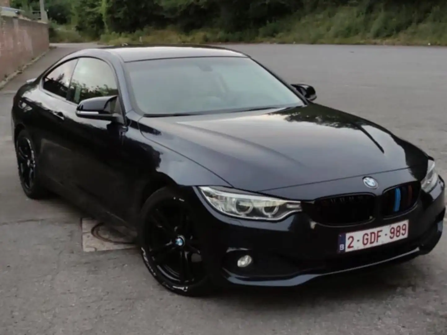 BMW 420 Coupé 420iA Blauw - 1