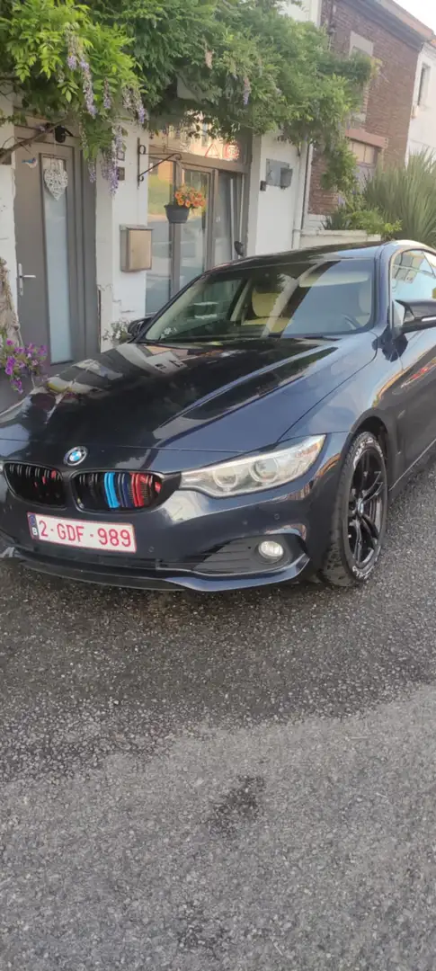 BMW 420 Coupé 420iA Blauw - 2