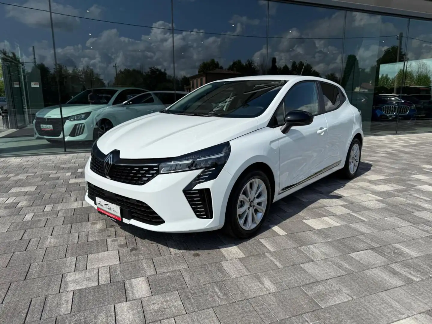 Renault Clio ECO-G 100 CV Evolution +LEGA+VETRI SCURI+RETROCAM. Weiß - 2
