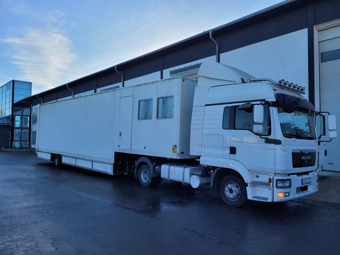MAN TGL 8.220 *Renntransporter*Automatik*Klima*TOP* Weiß - 2
