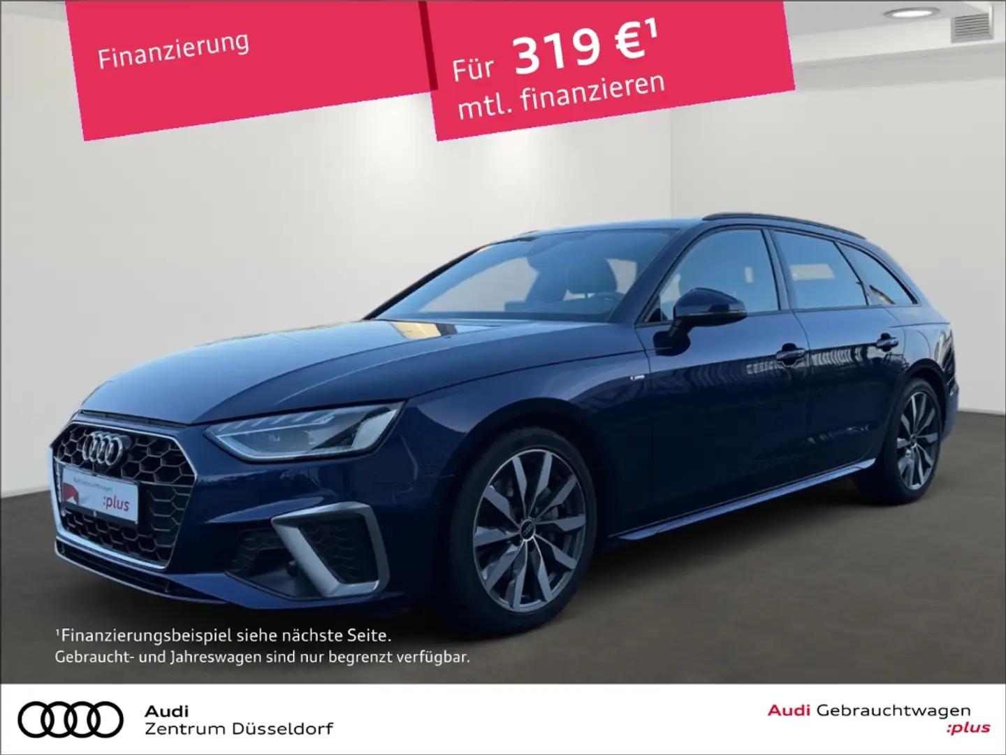 Audi A4 Avant 40 TDI S Tronic S-LINE MMI 360 LED 18 Blau - 1