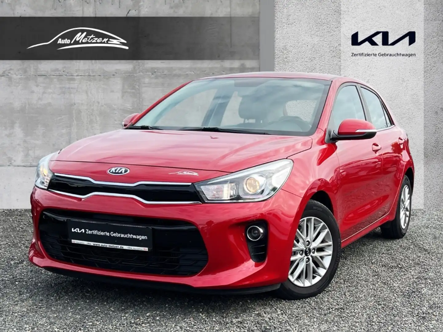 Kia Rio 1.0 T-GDI Dream Team Rückfahrkamera APPS PDC ALU Rot - 2